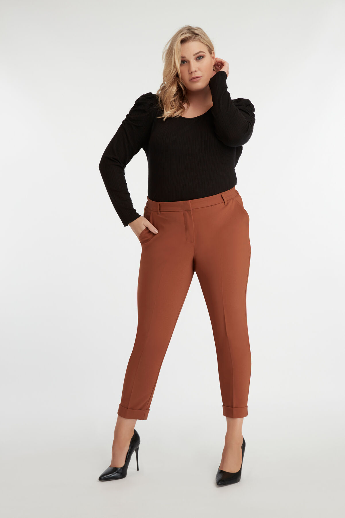 Chemise avec &eacute;paules bouffantes image number 3