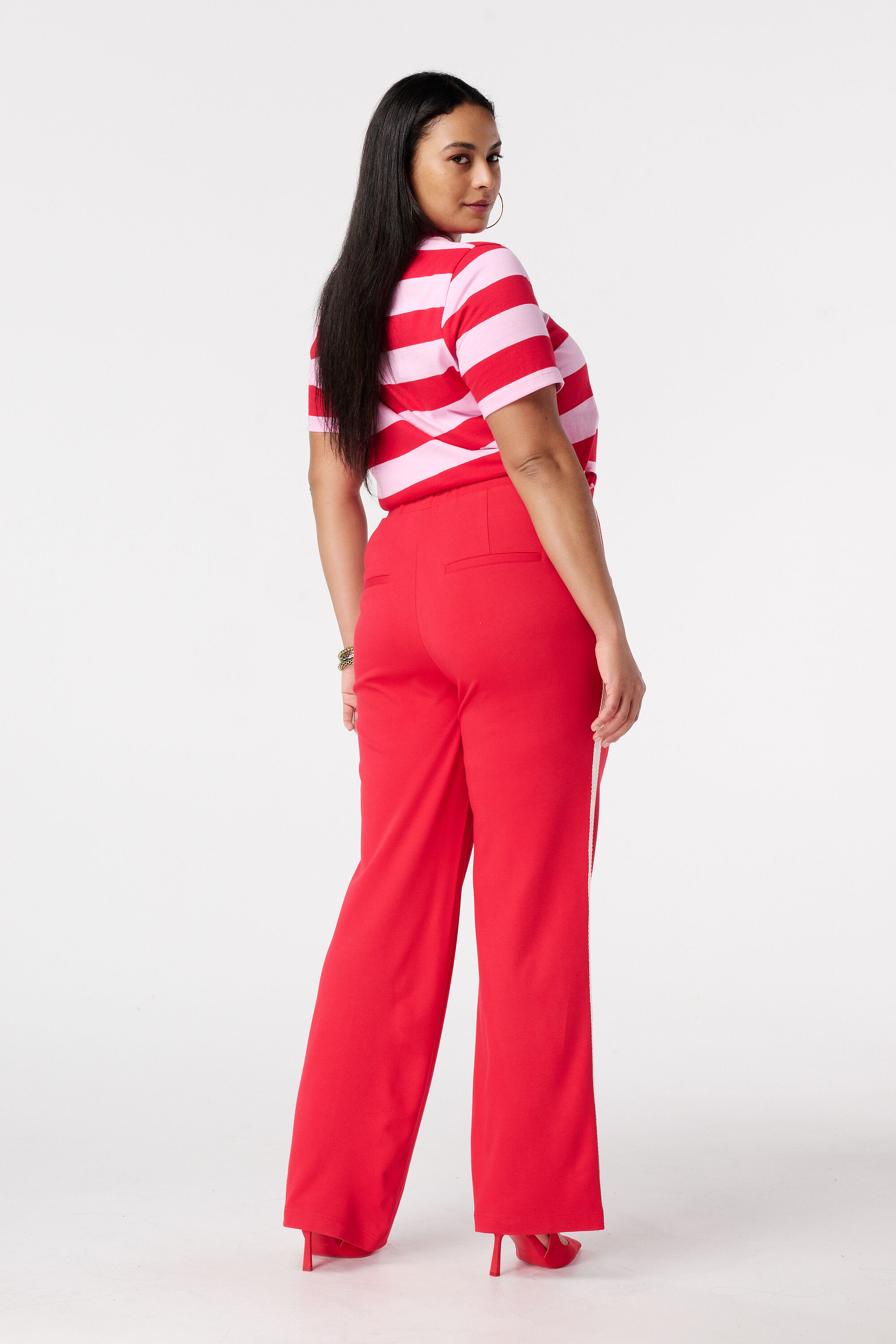 Pantalon avec bande lat&eacute;rale image number 3