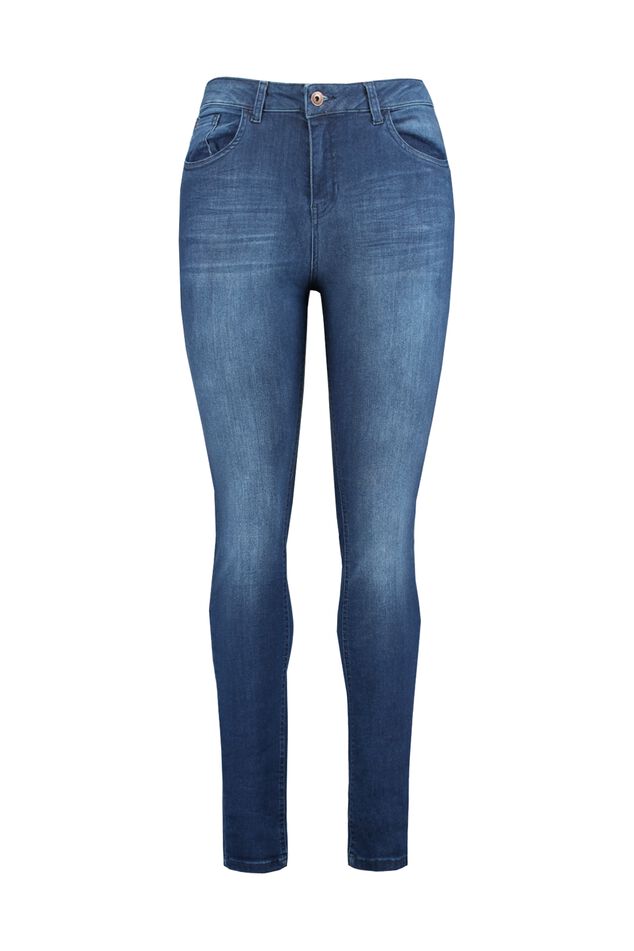 JEANS TAILLE HAUTE super skinny image number 1
