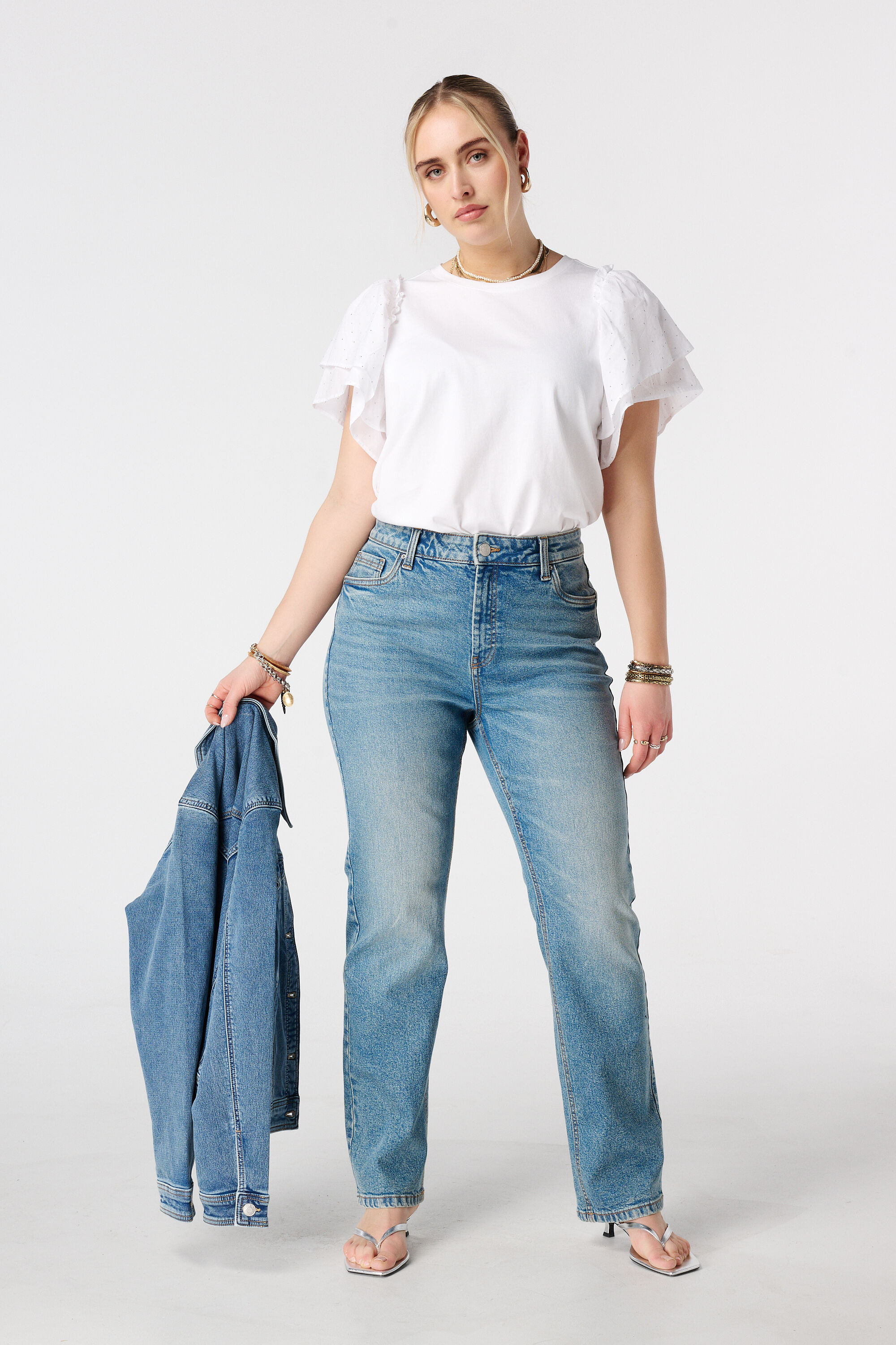 Top &agrave; manches papillon image number 5