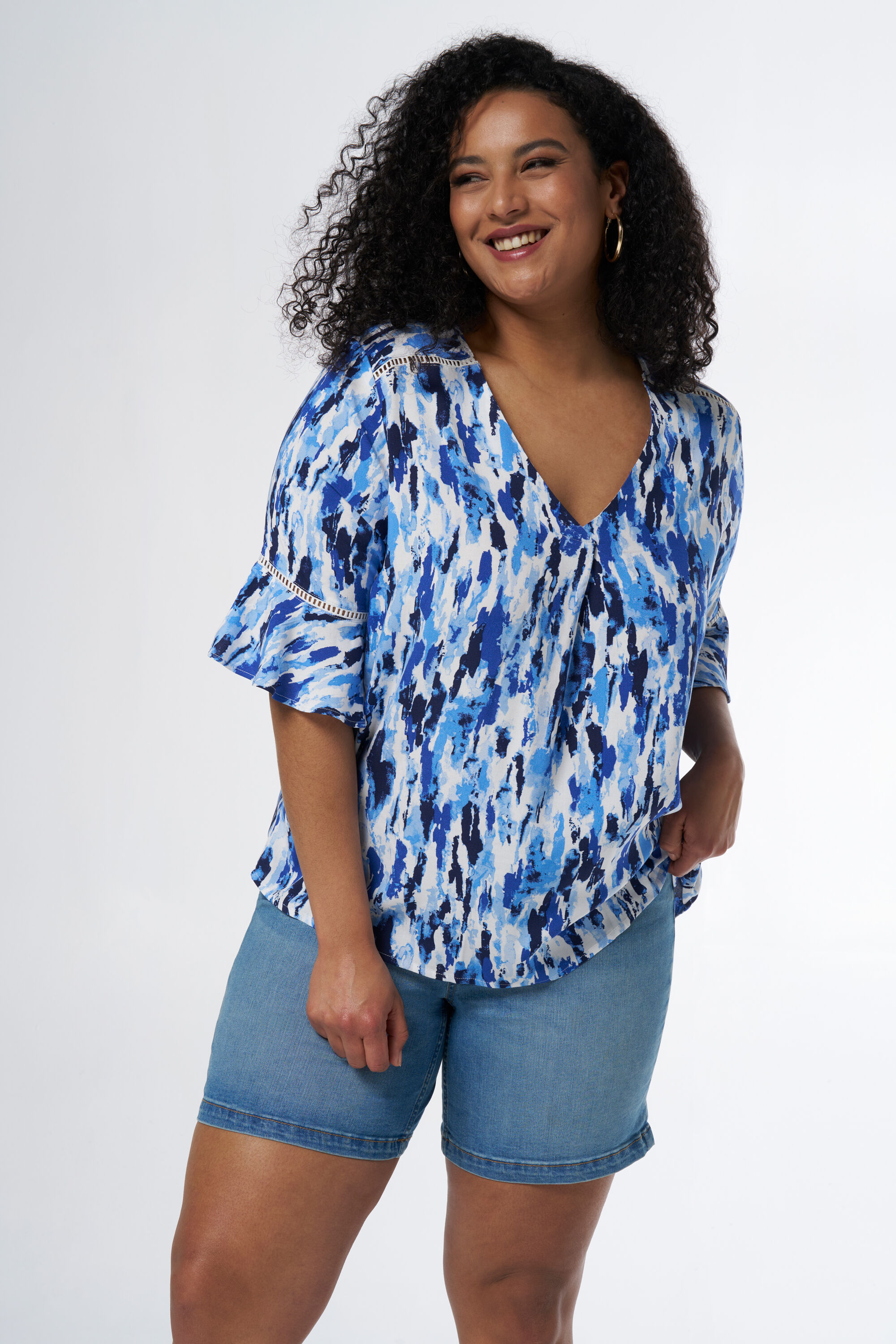 Chemisier &agrave; imprim&eacute; image number 0