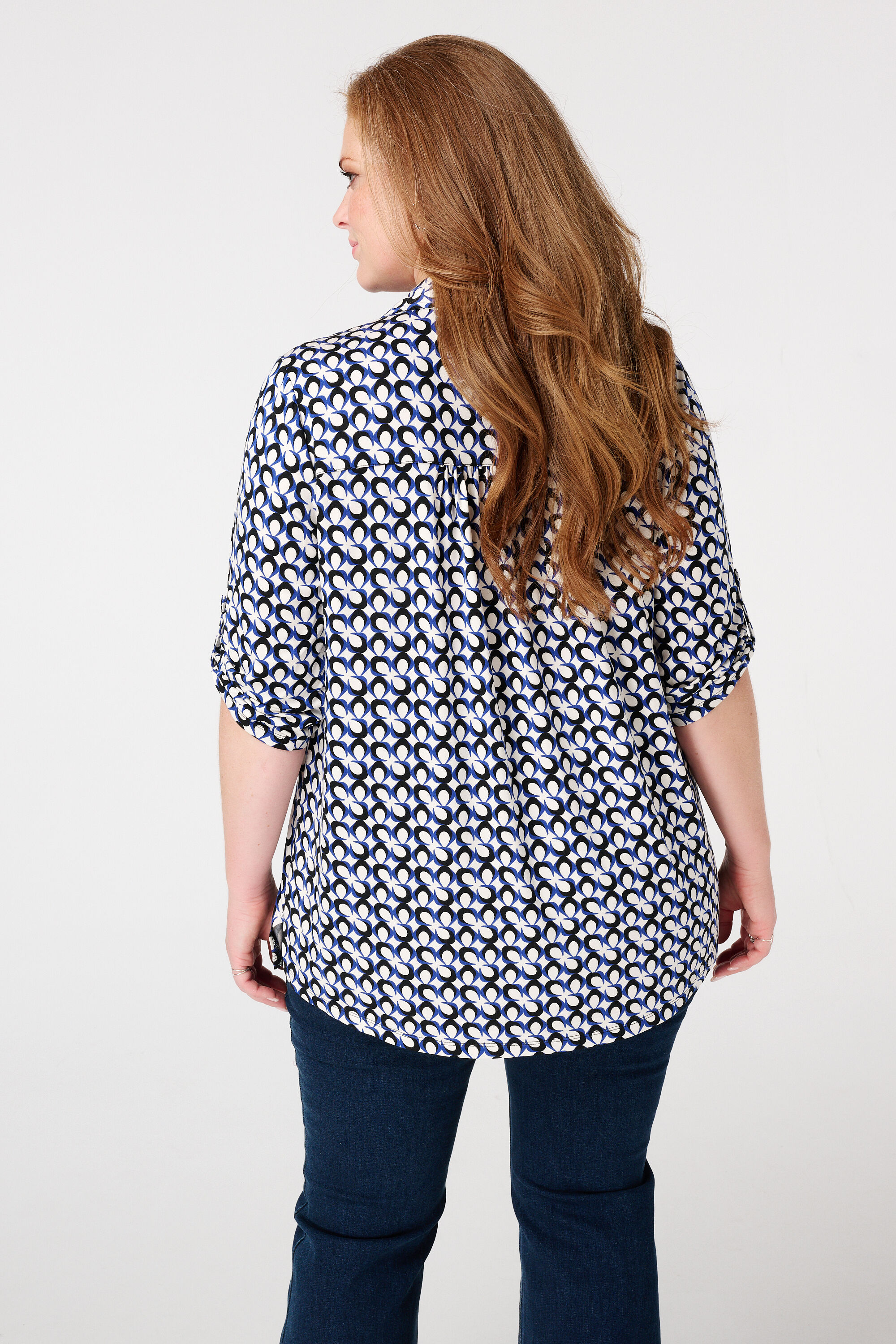 Top en jersey imprim&eacute; image number 3