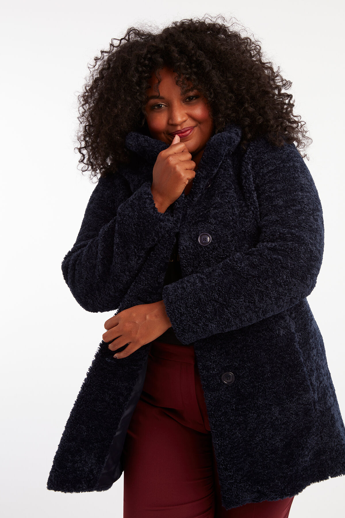 Manteau duveteux image number 4