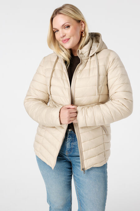 Veste légèrement matelassée Veste légèrement matelassée
