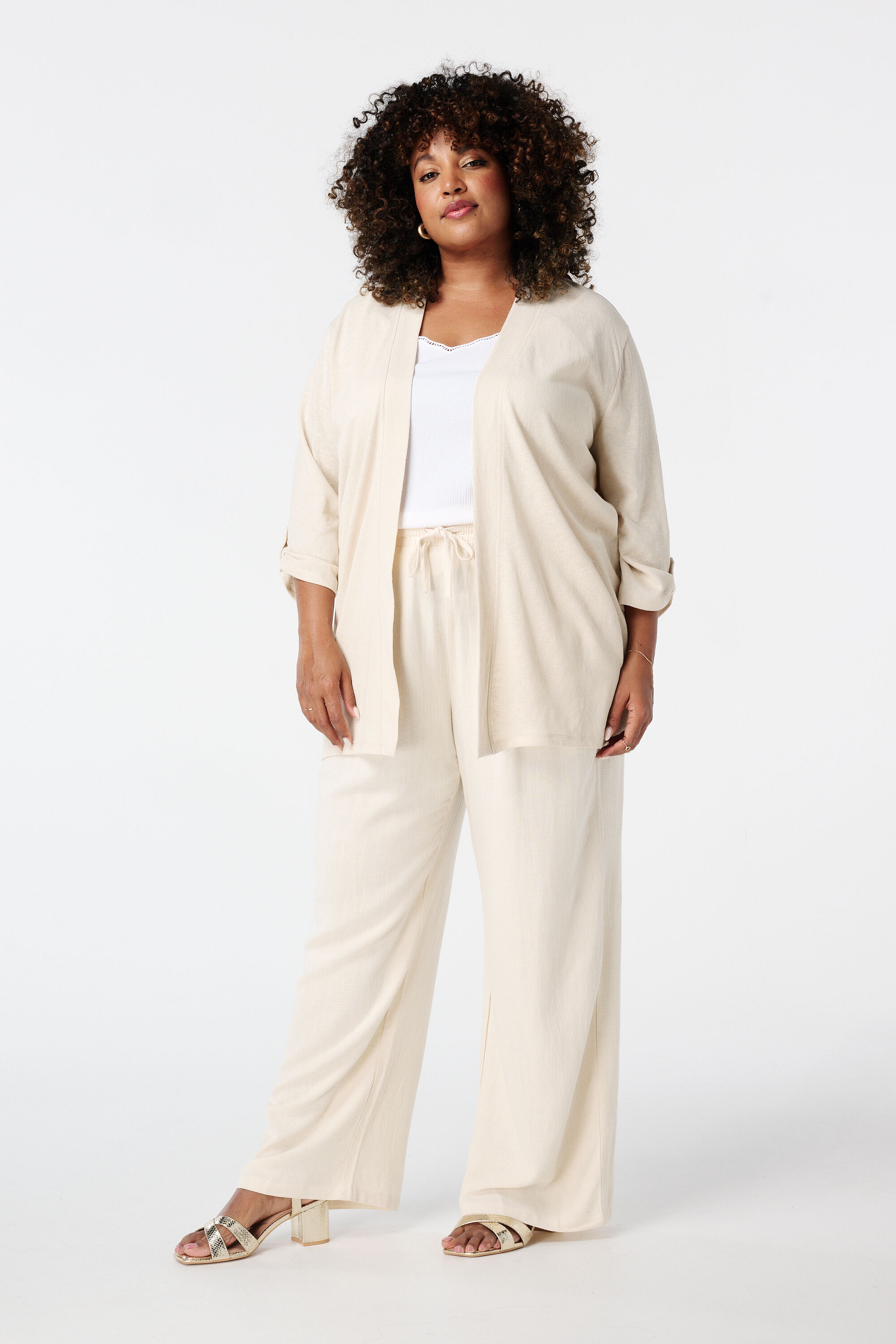 Gilet avec manches trois quarts image number 5