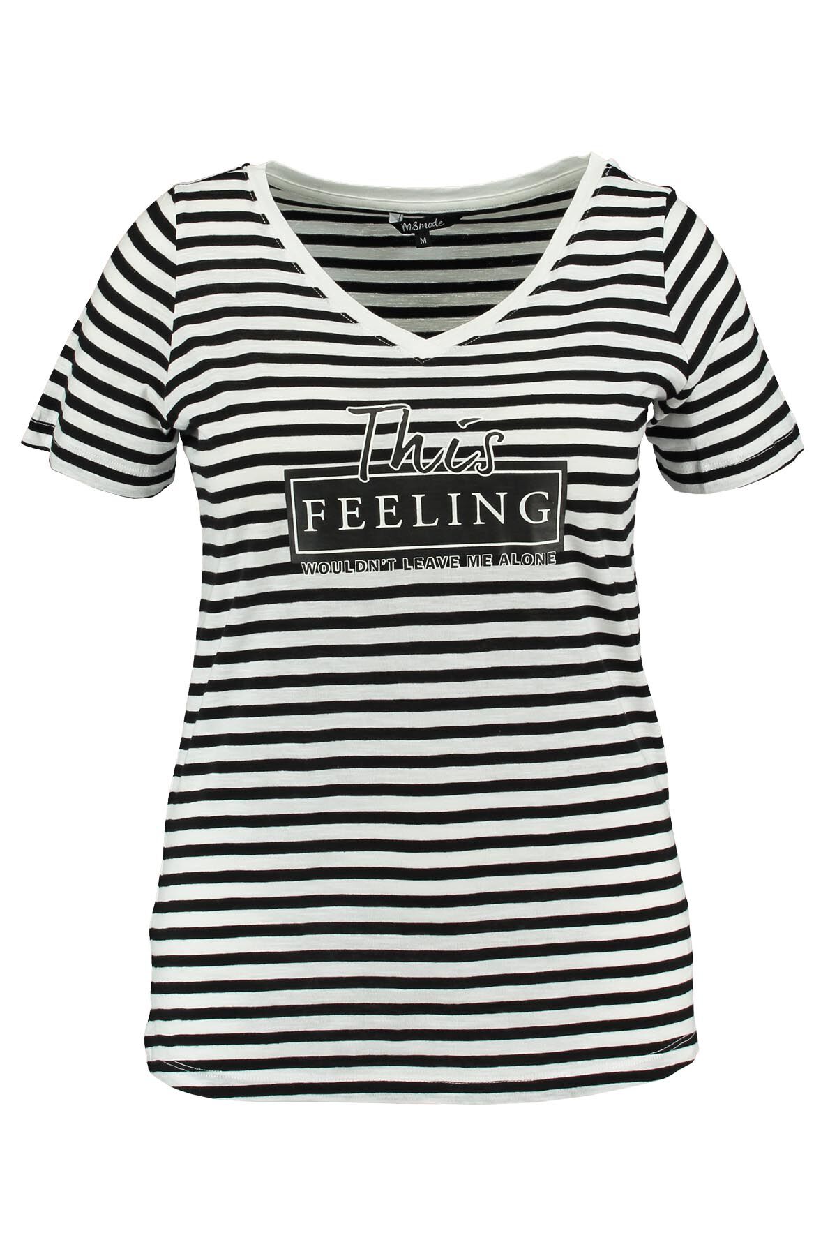 T-shirt long imprim&eacute; image number 1