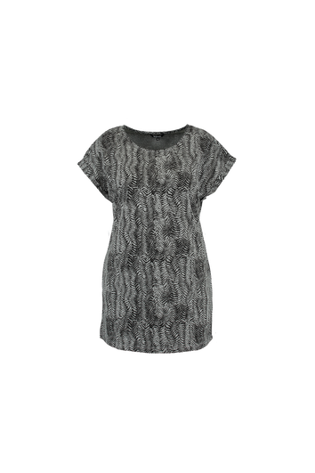 T-shirt long imprim&eacute;