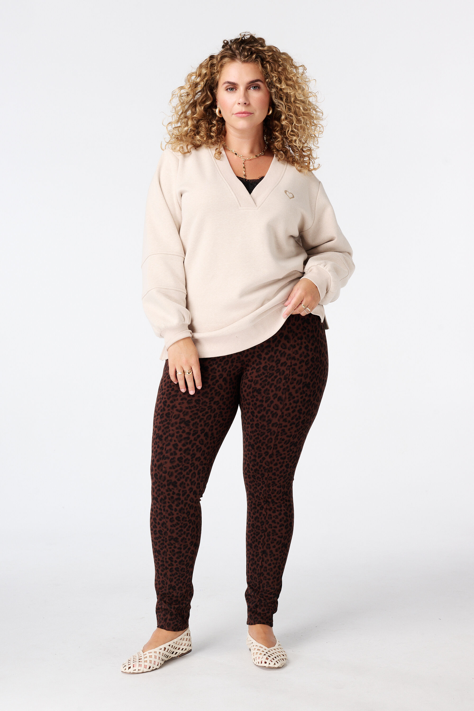 Legging &agrave; imprim&eacute; animal image number 0