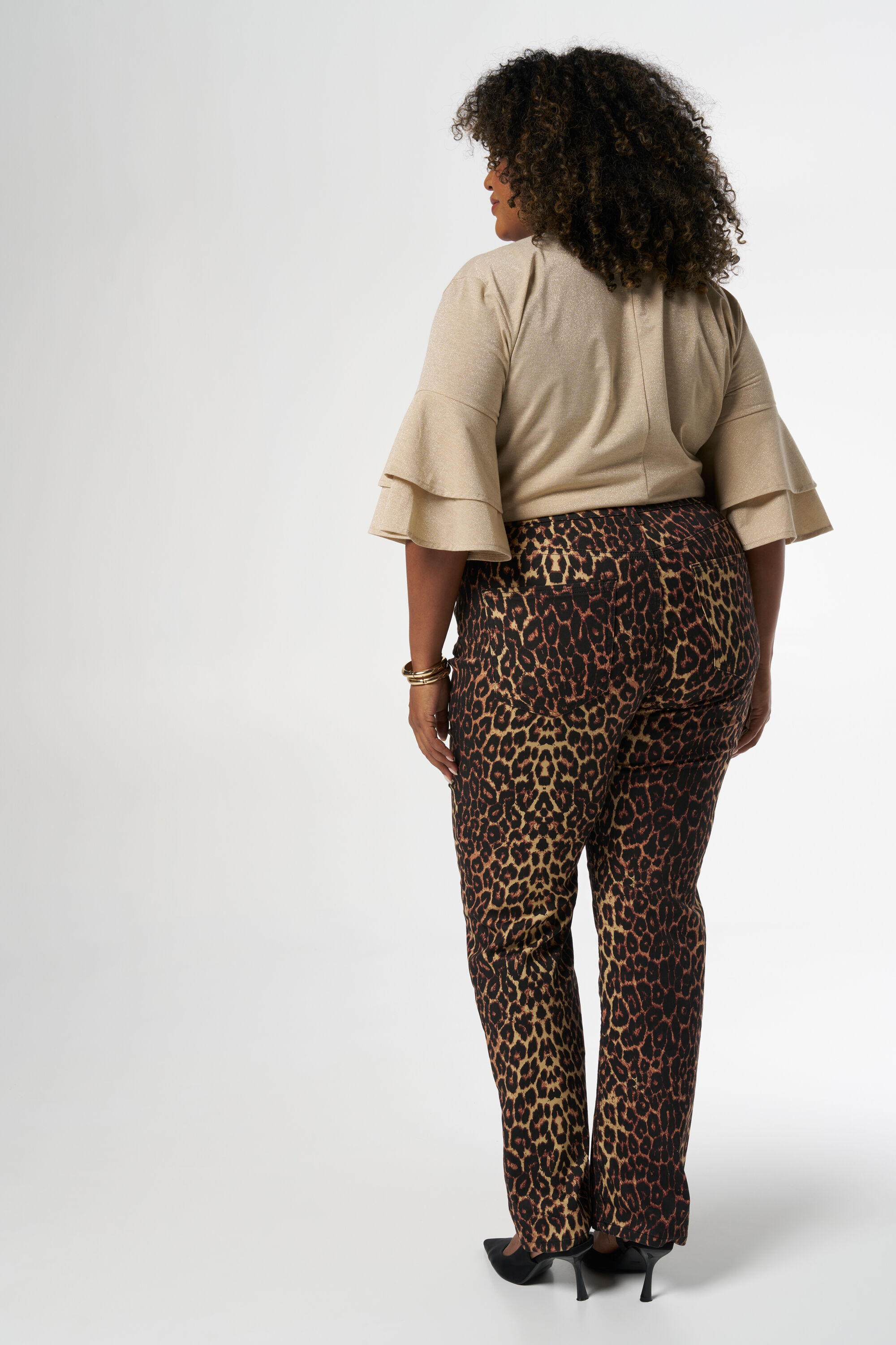 Jean imprim&eacute; panth&egrave;re image number 3