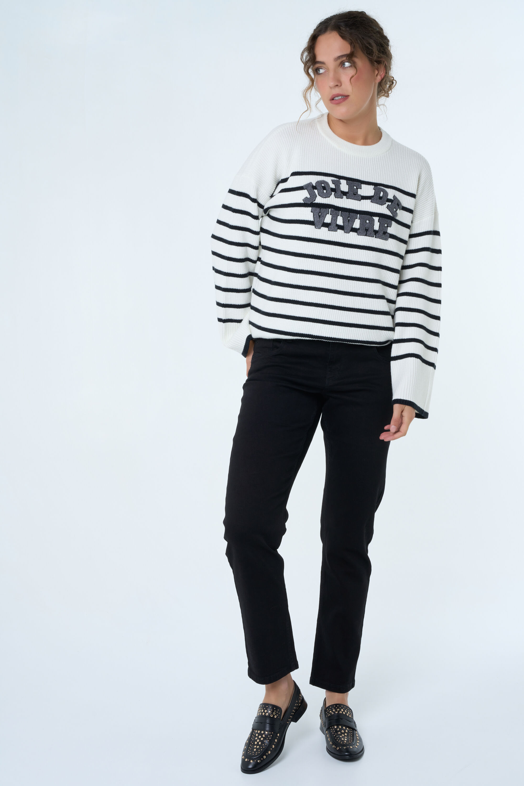 Jean coupe ample ROSE