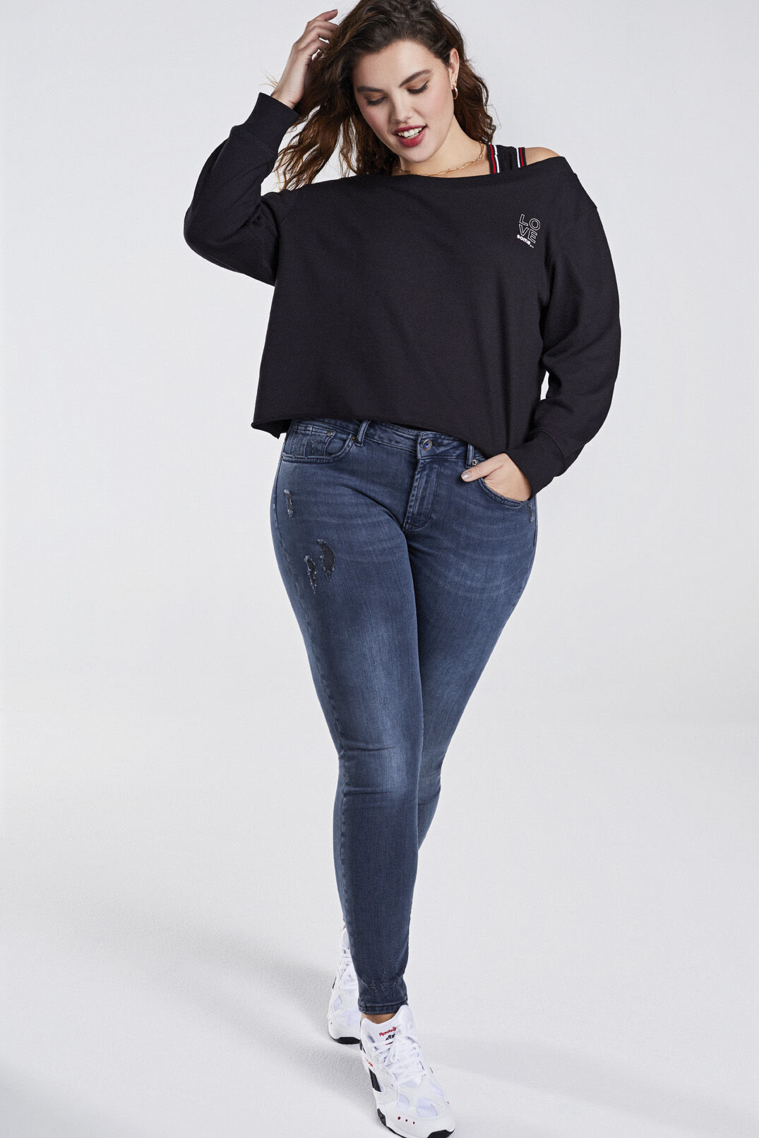 Jeans skinny coupe-A image number 5