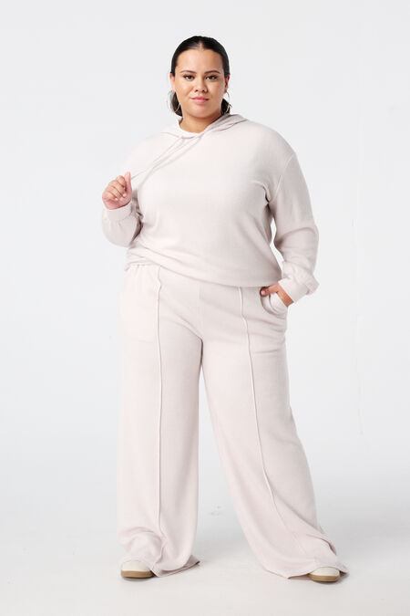 Pantalon droit à taille élastique Pantalon droit à taille élastique