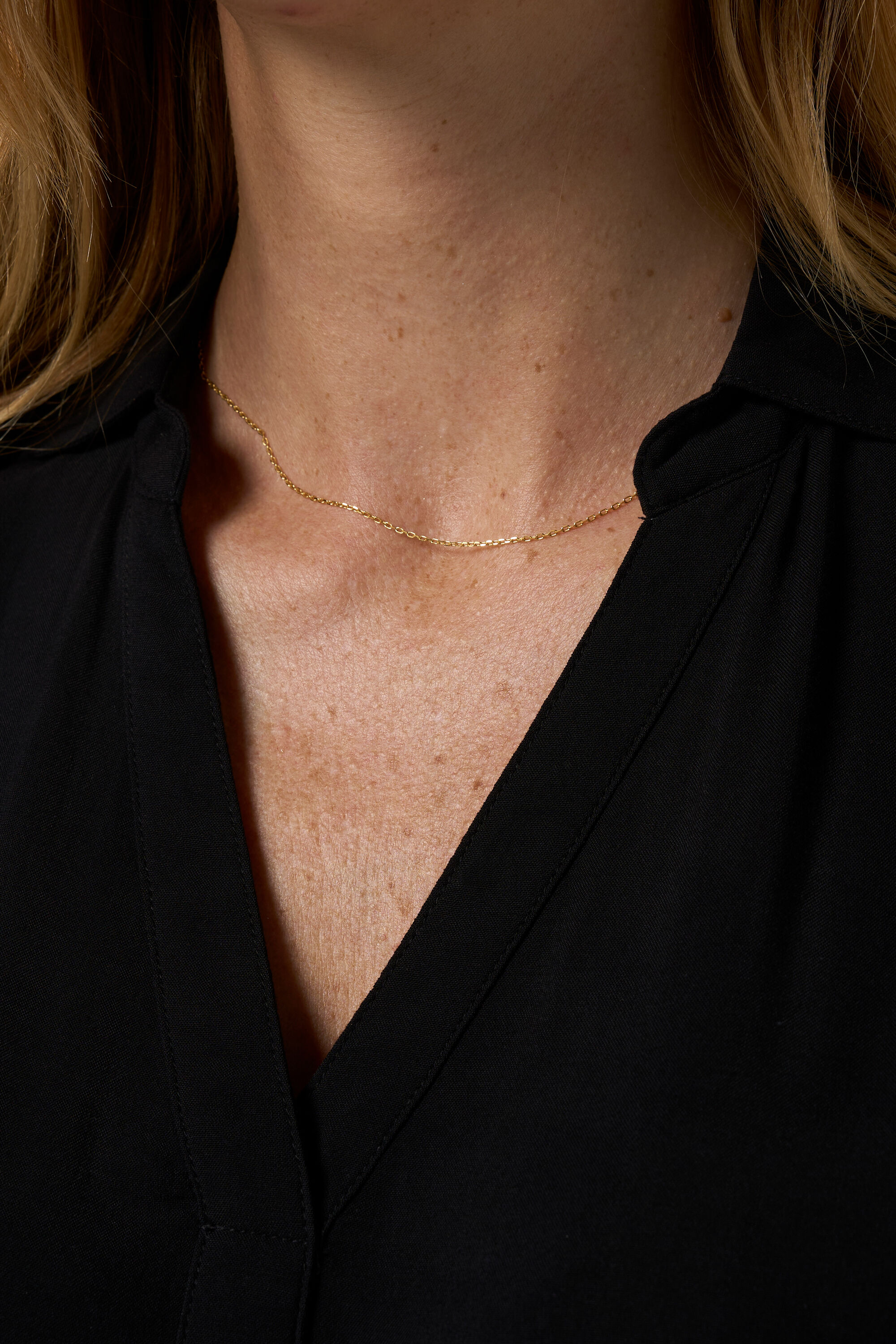 Chemisier &agrave; col en V image number 4