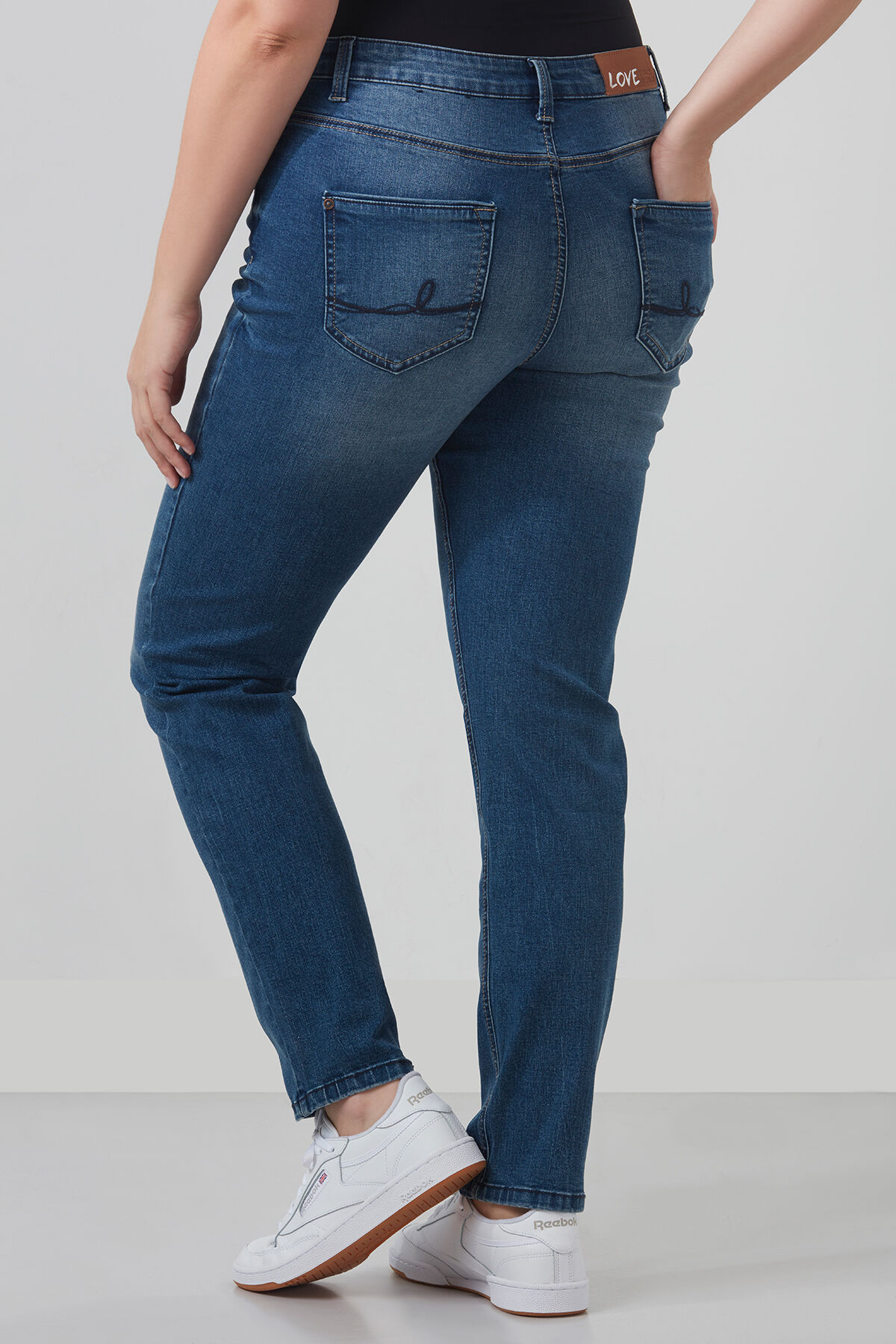 Jean long Slim leg IRIS image number 3