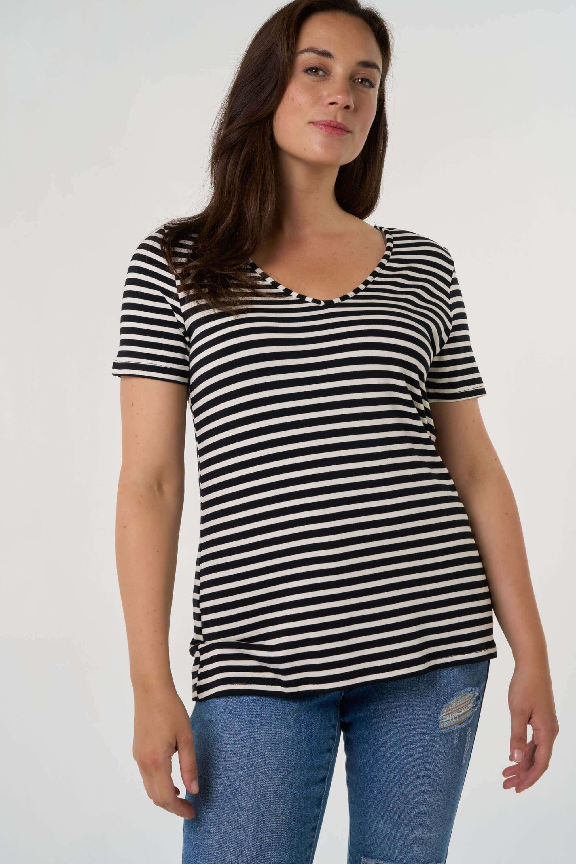 Haut &agrave; rayures image number 6