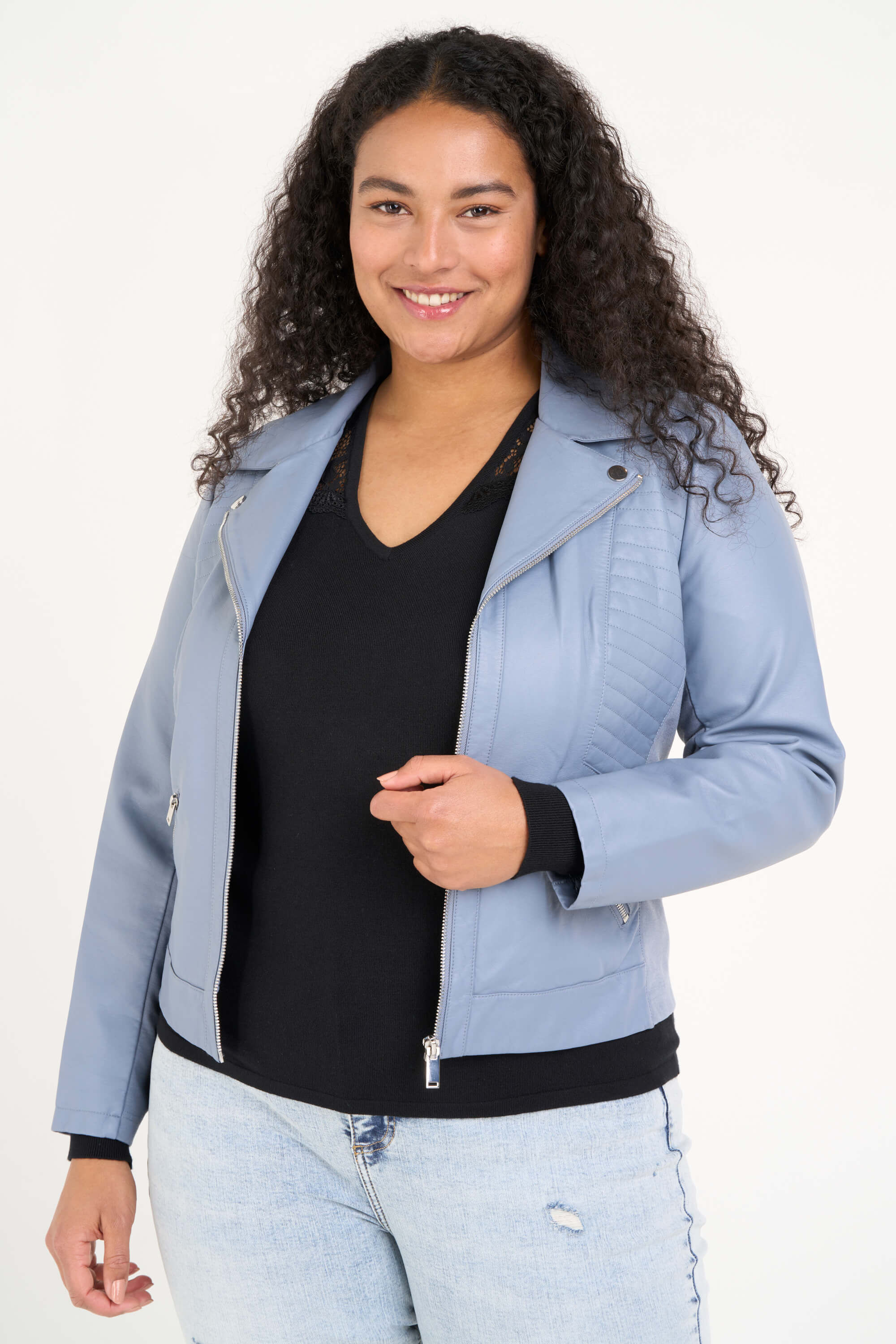 Veste en similicuir image number 6