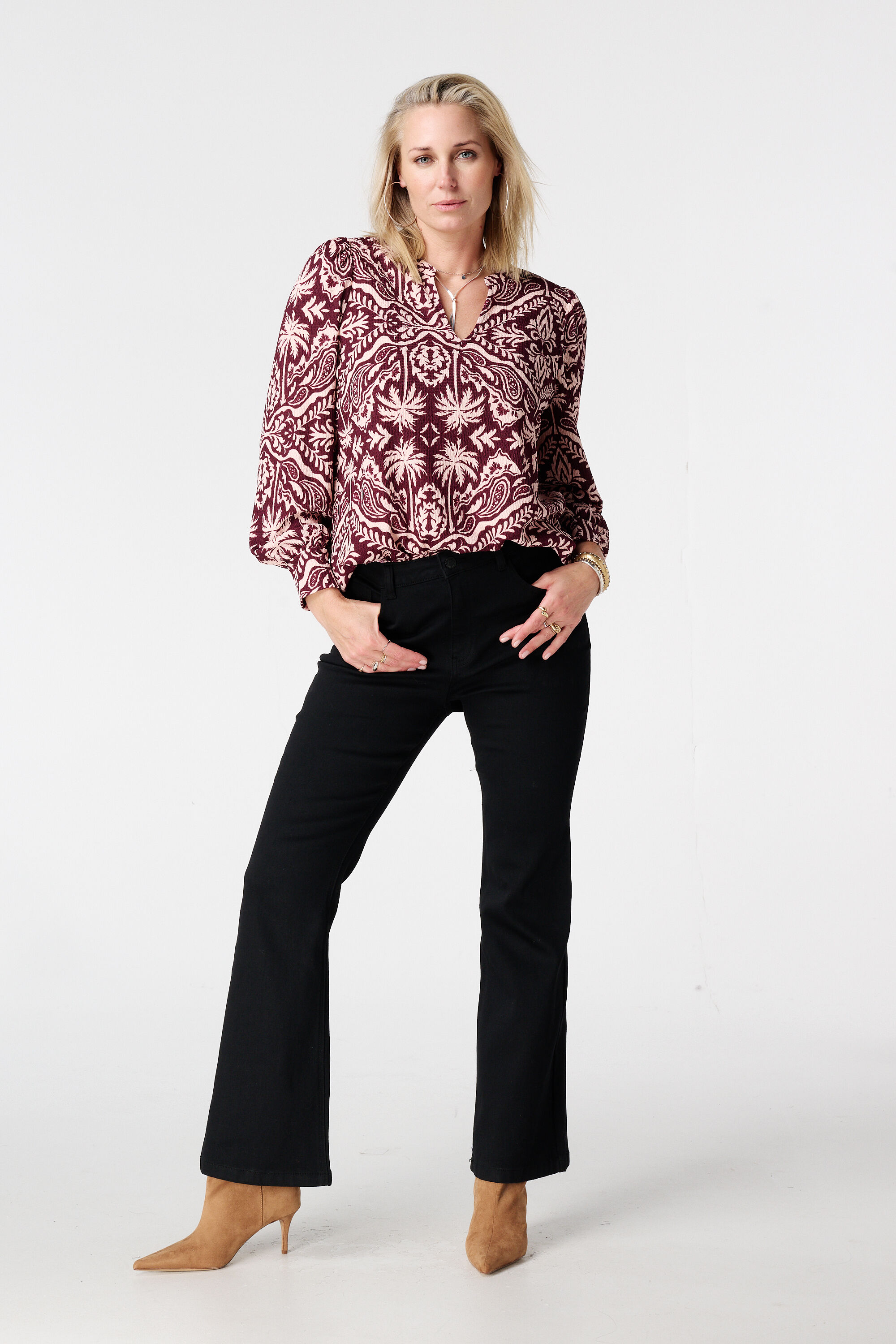 Top &agrave; imprim&eacute; raffin&eacute; image number 5