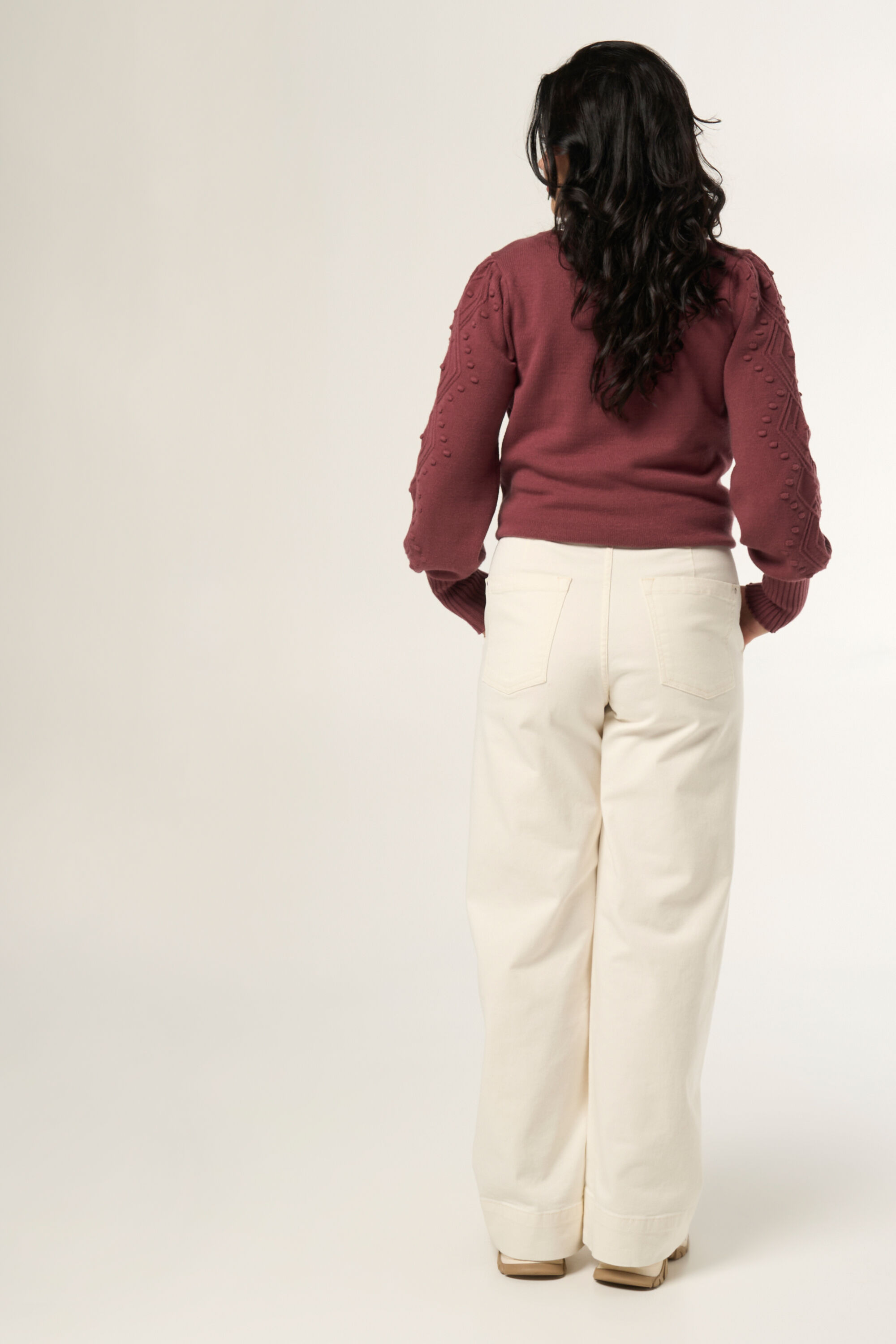 Jean &agrave; jambe large image number 3