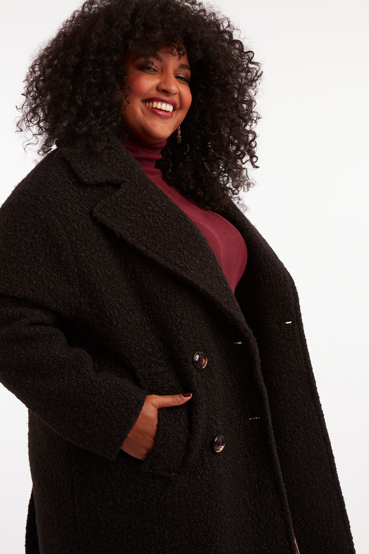 Manteau de ville long image number 5