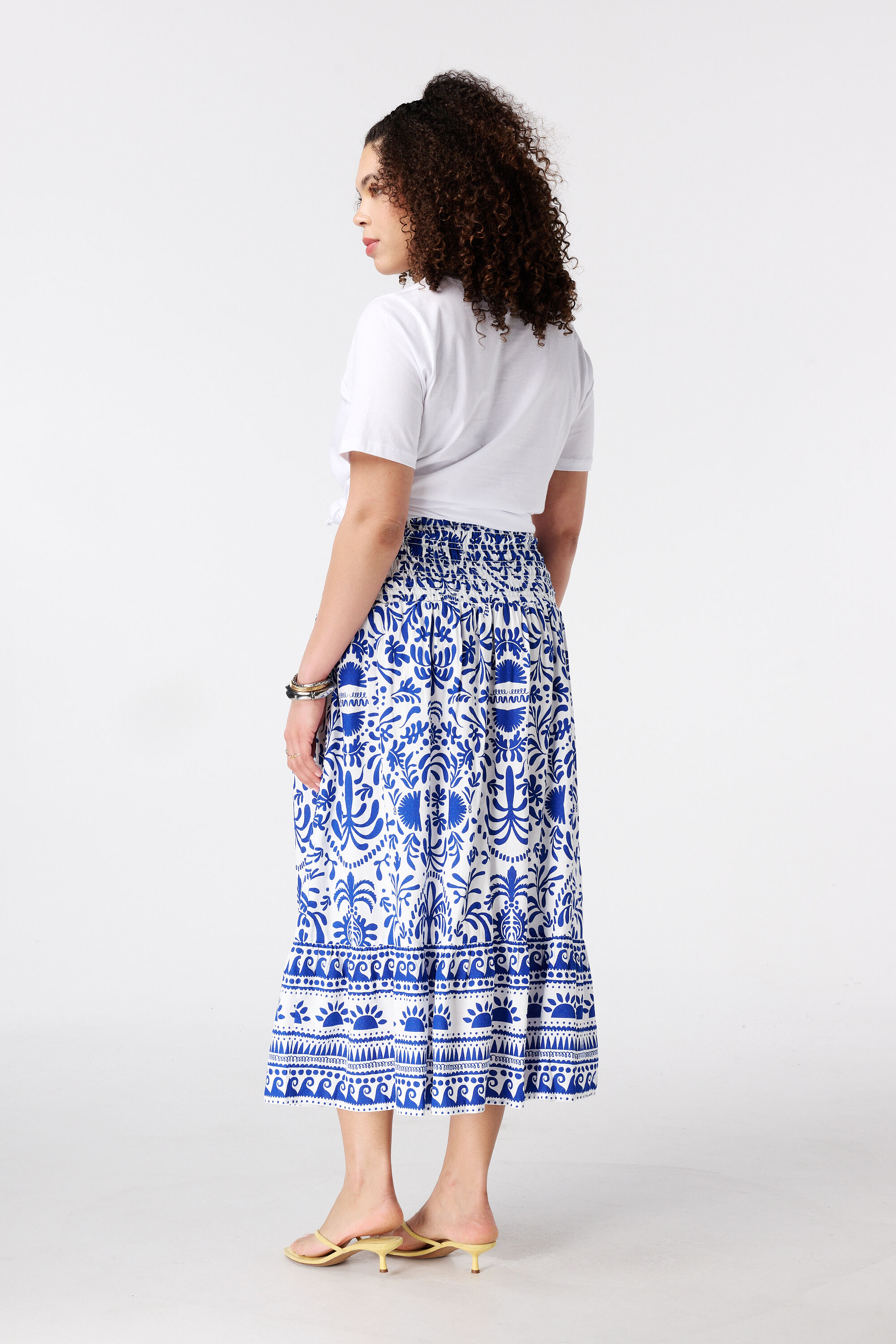 Jupe maxi avec imprim&eacute; image number 3
