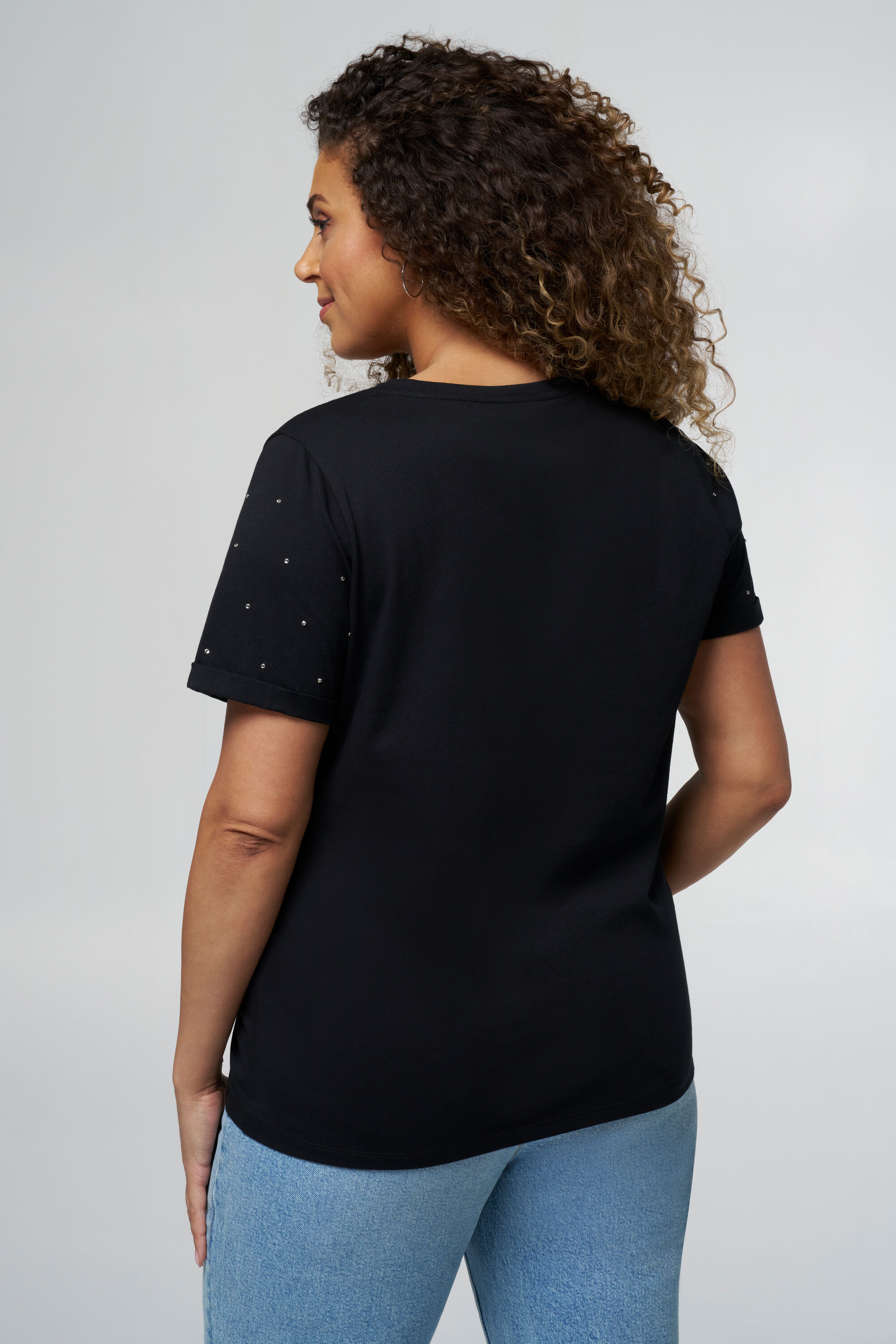 T-shirt avec pierres image number 3