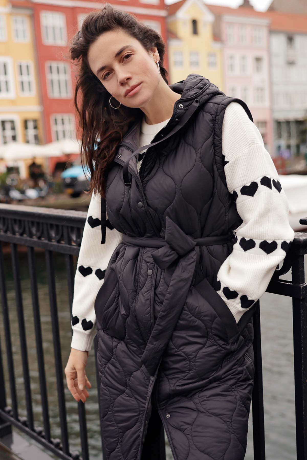 Veste matelass&eacute;e avec manches amovibles image number 6