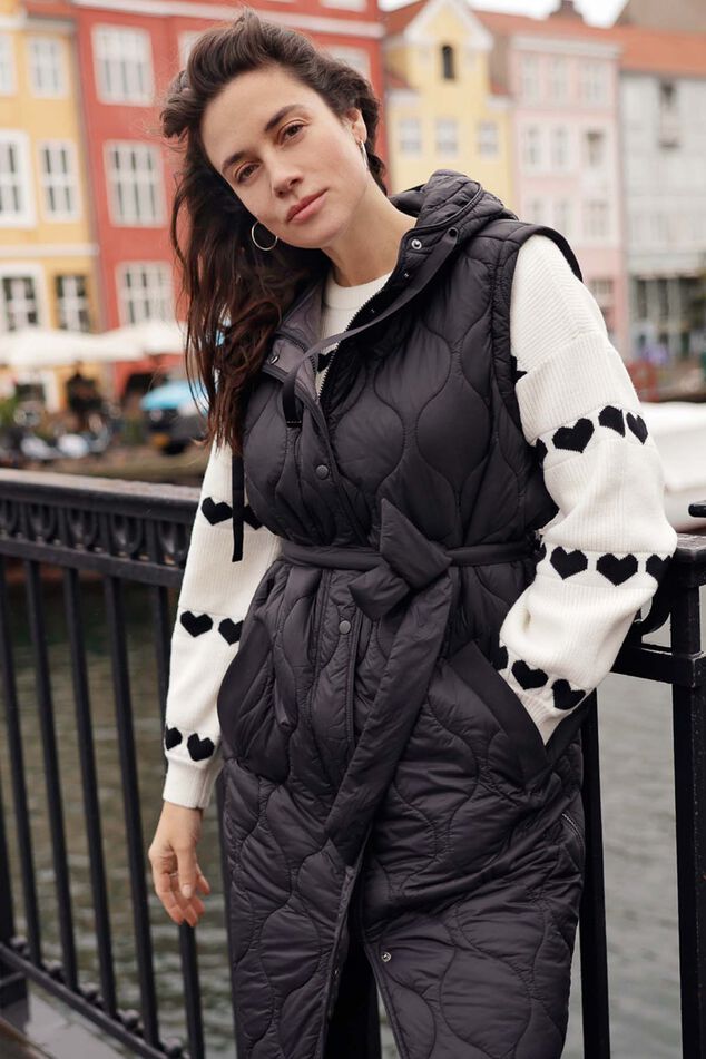 Veste matelassée avec manches amovibles image number 6