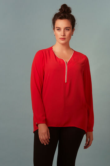 Chemisier &agrave; strass