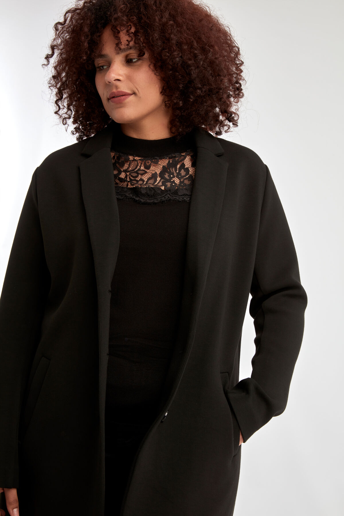 Manteau avec revers image number 4