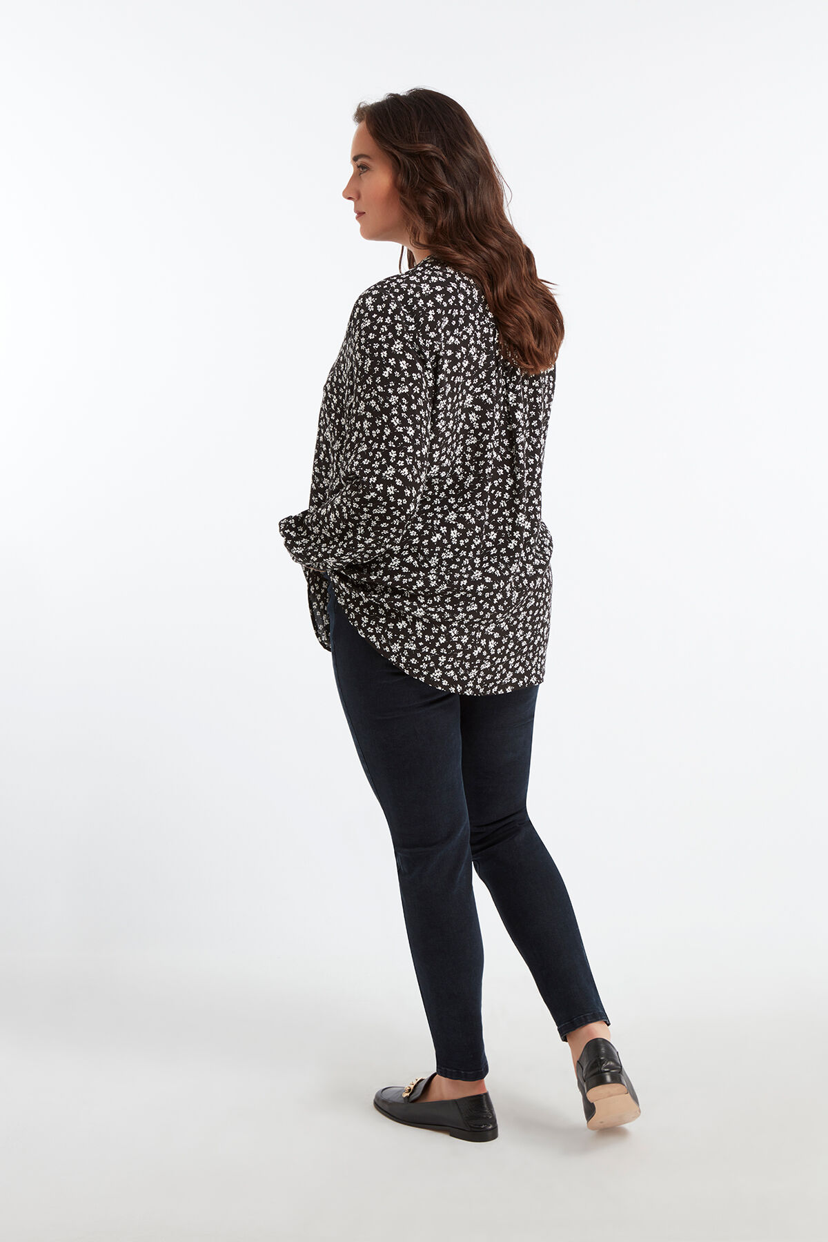 Chemisier &agrave; imprim&eacute; floral image number 4