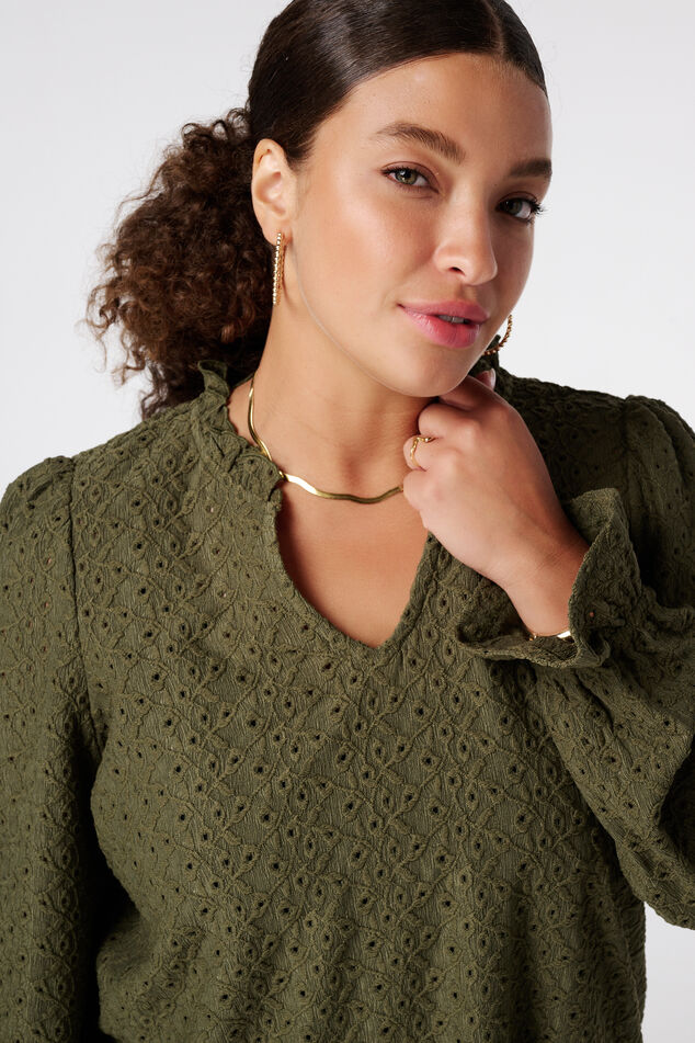 Haut avec broderie image number 4