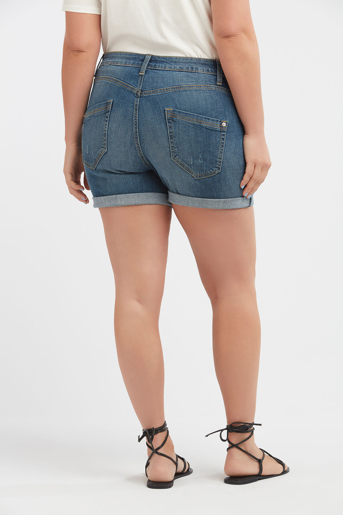 Short en denim image number 5