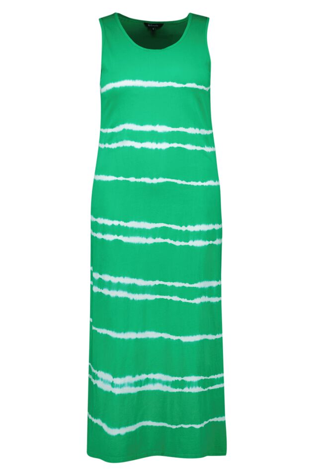 Robe avec un imprimé à effet tie-dye image number 1