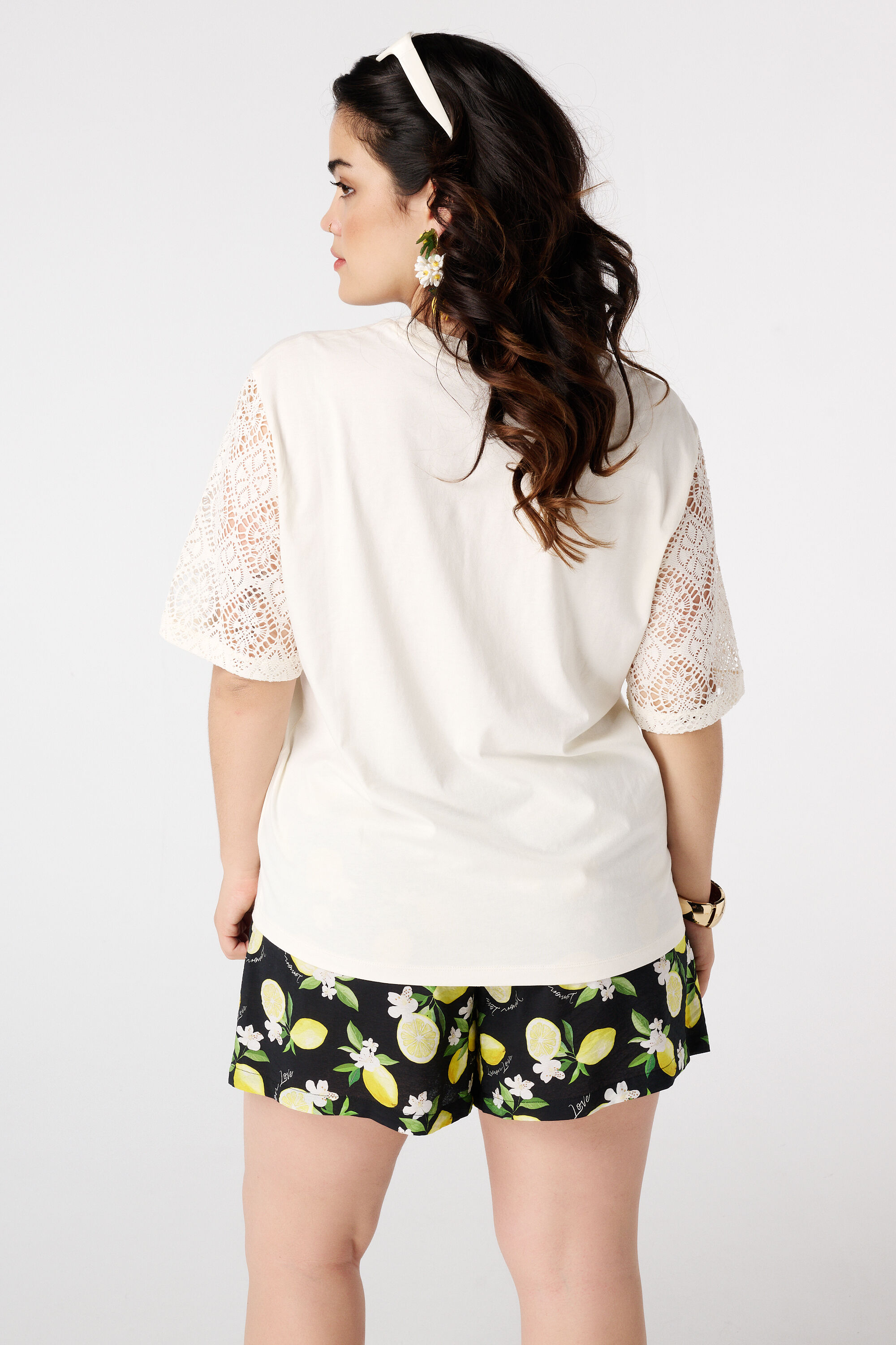 T-shirt avec imprim&eacute; citron image number 3