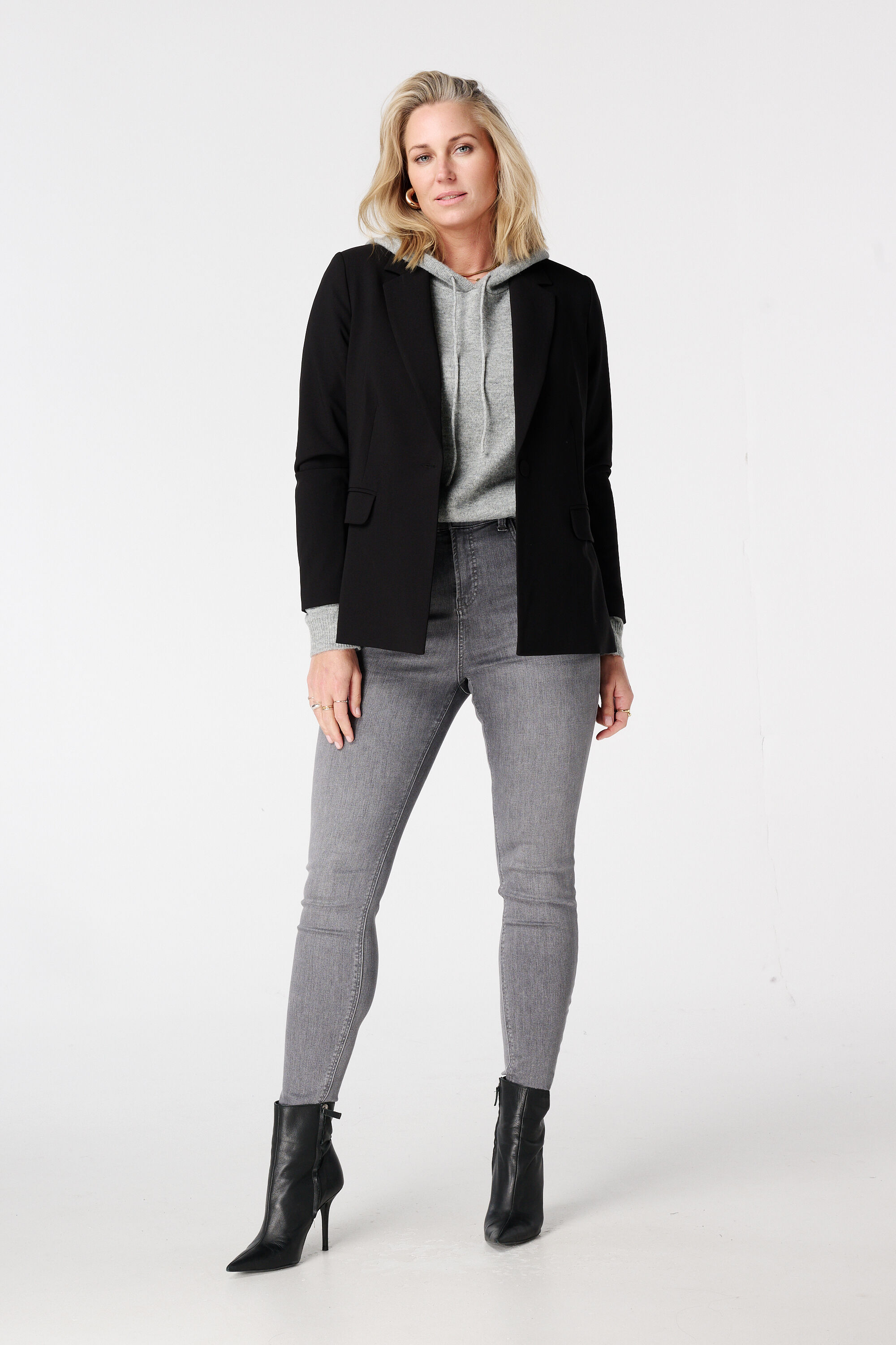 Jean skinny taille haute CHERRY