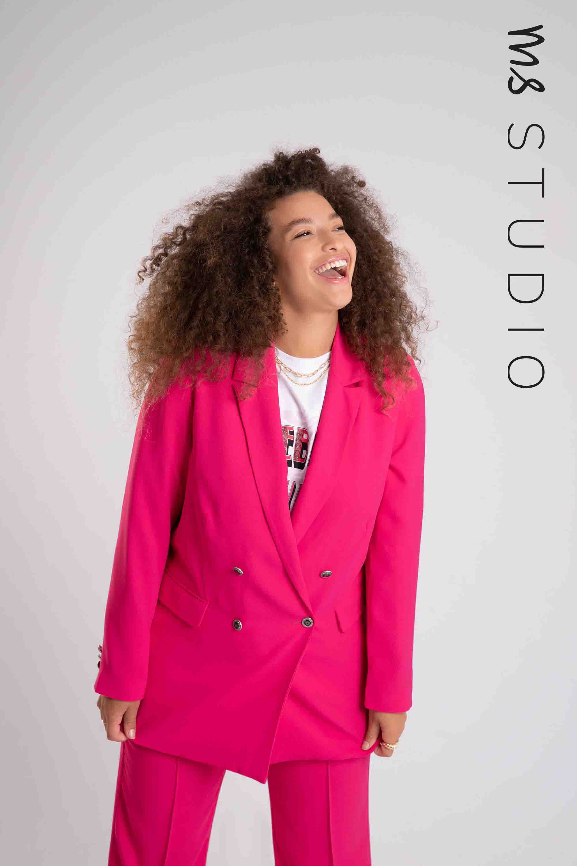 Blazer &agrave; double boutonnage