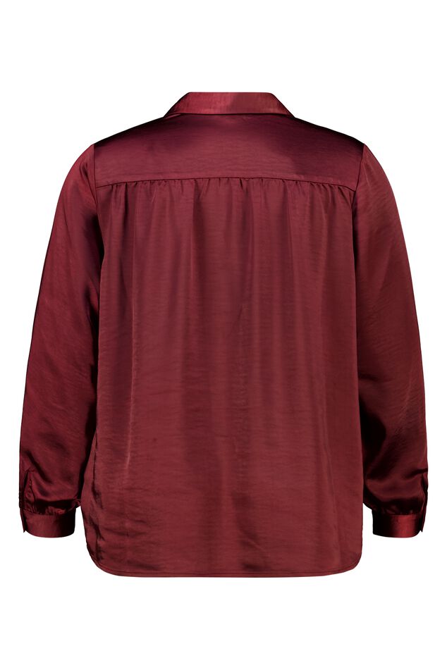 Blouse aspect satiné image number 2
