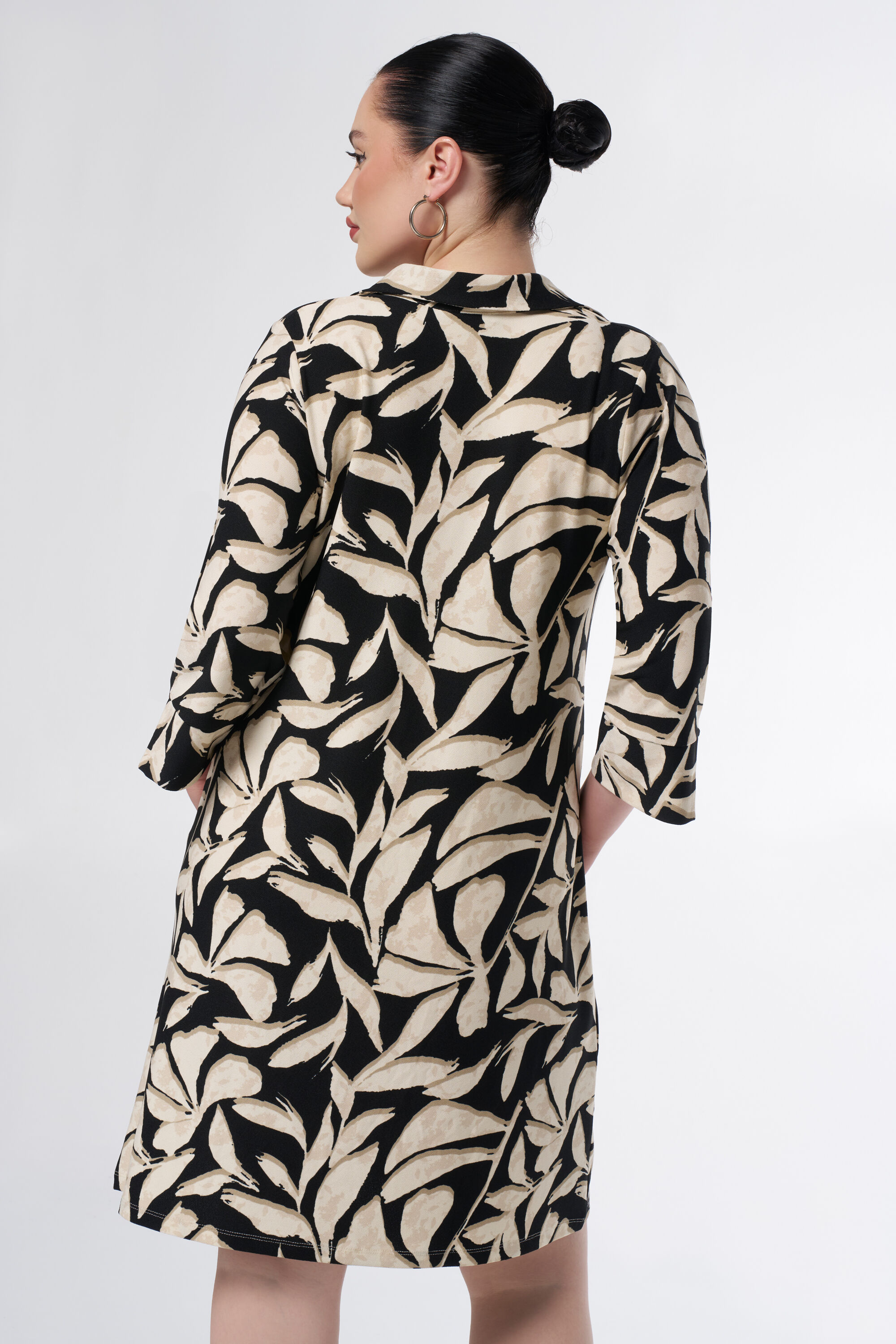 Robe avec poches et imprim&eacute; image number 3