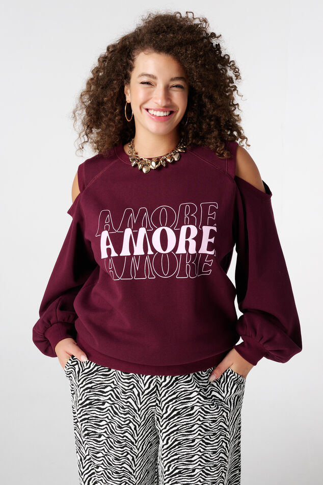 Pull avec épaule découpée image number 0
