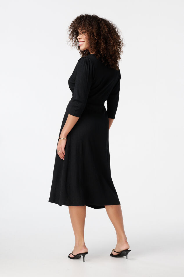 Robe midi texturée image number 3