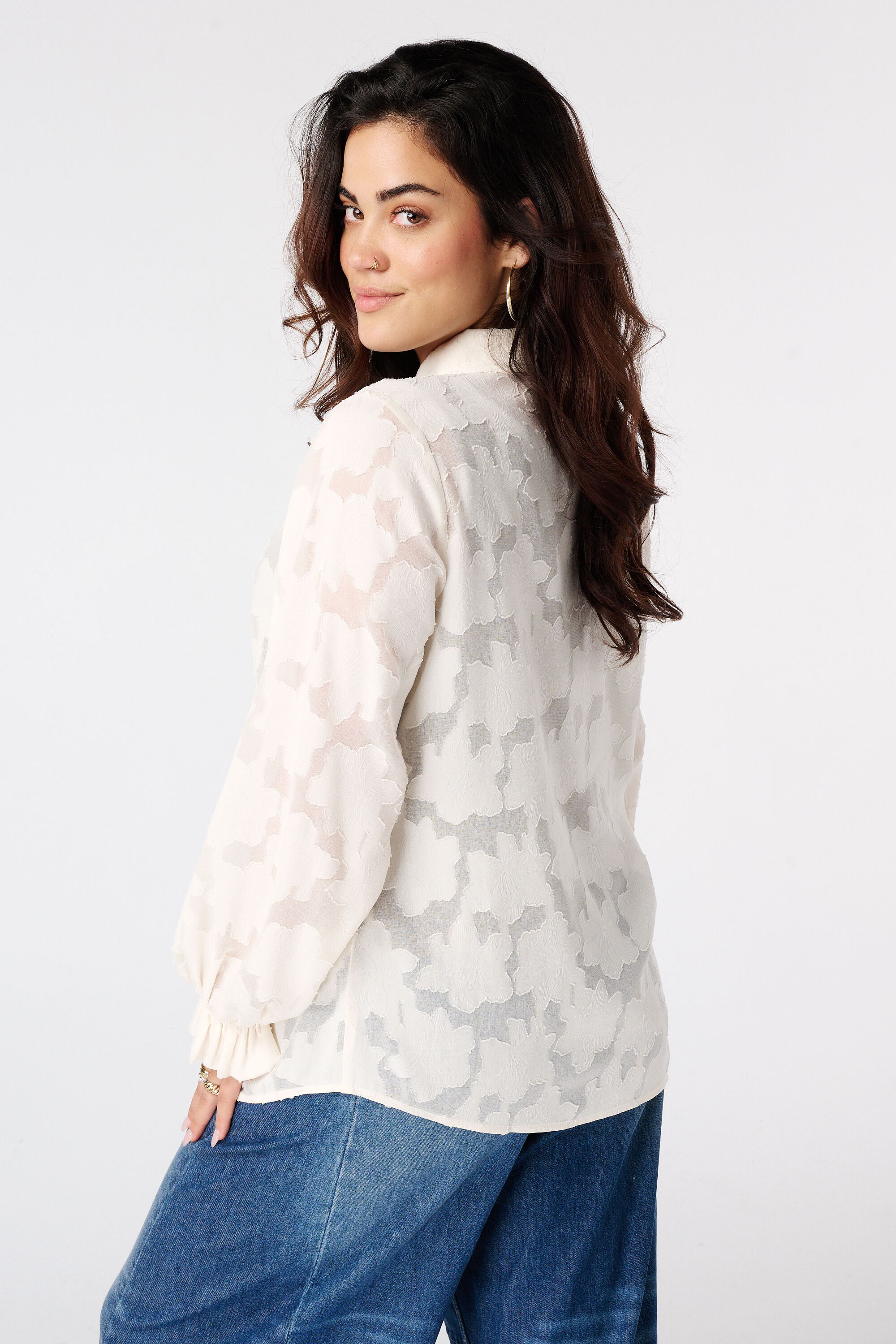 Blouse transparente image number 3