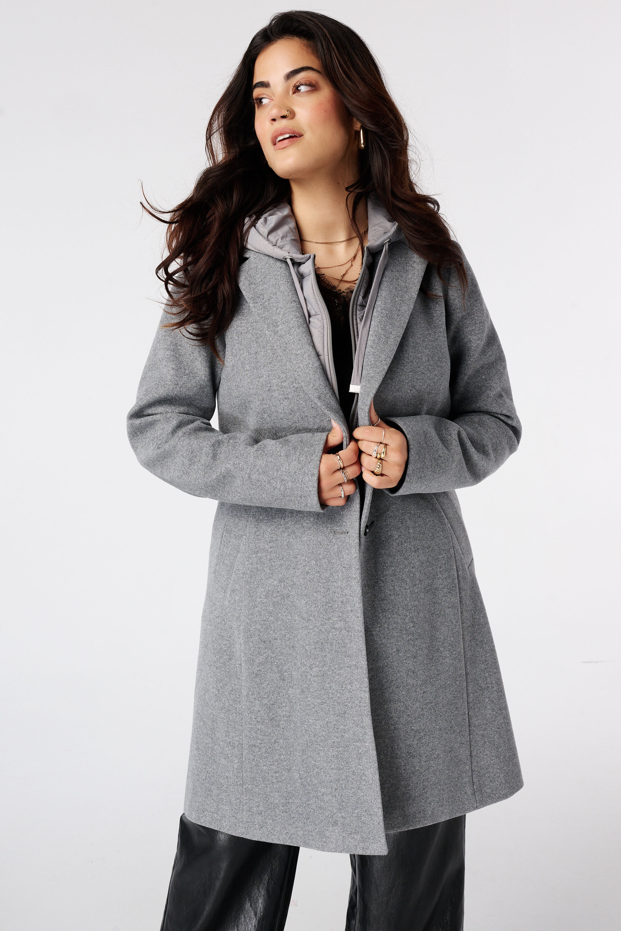 Manteau &agrave; capuche image number 0