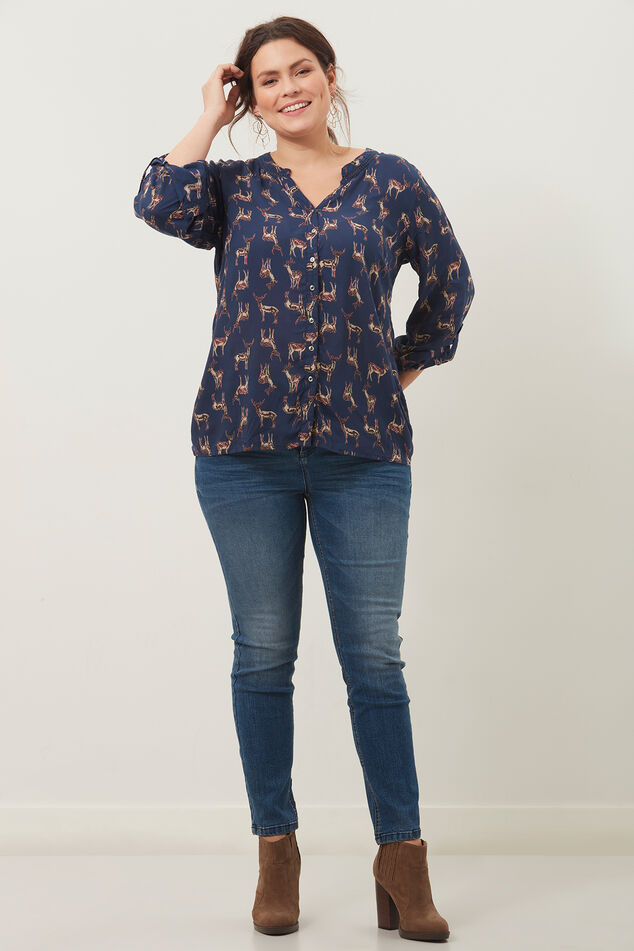 Chemisier imprimé all-over image number 3