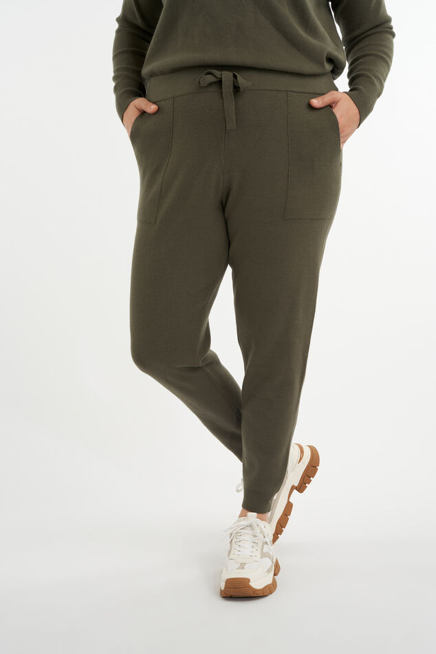 Pantalon confortable en maille fine image number 0