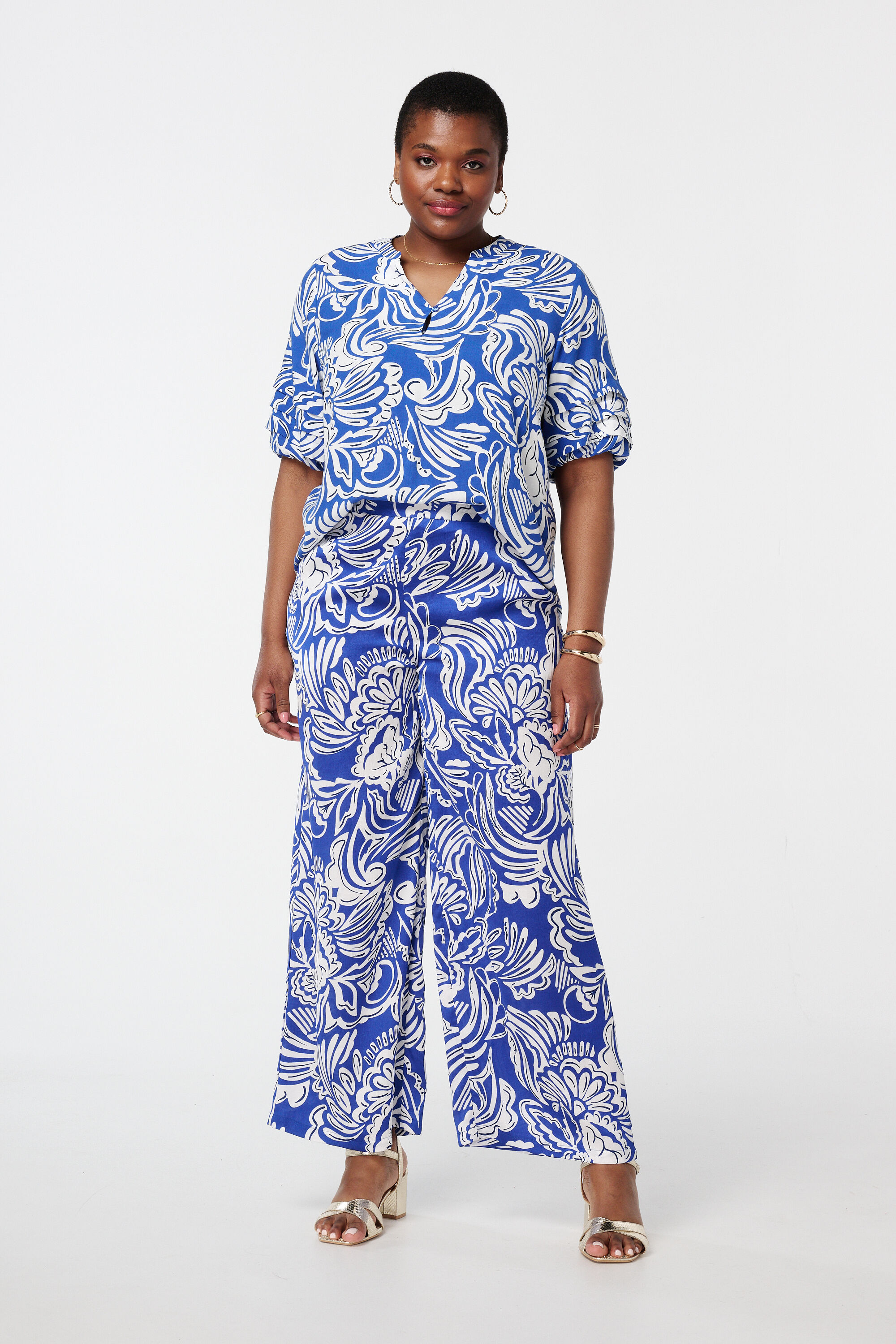 Pantalon &agrave; imprim&eacute; image number 6