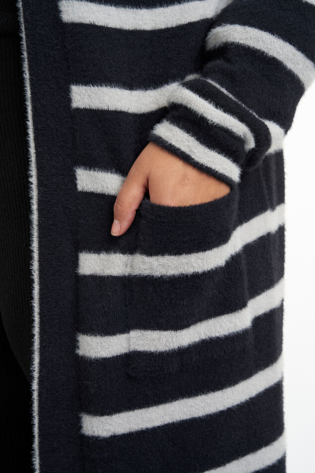 Cardigan rayé image number 5