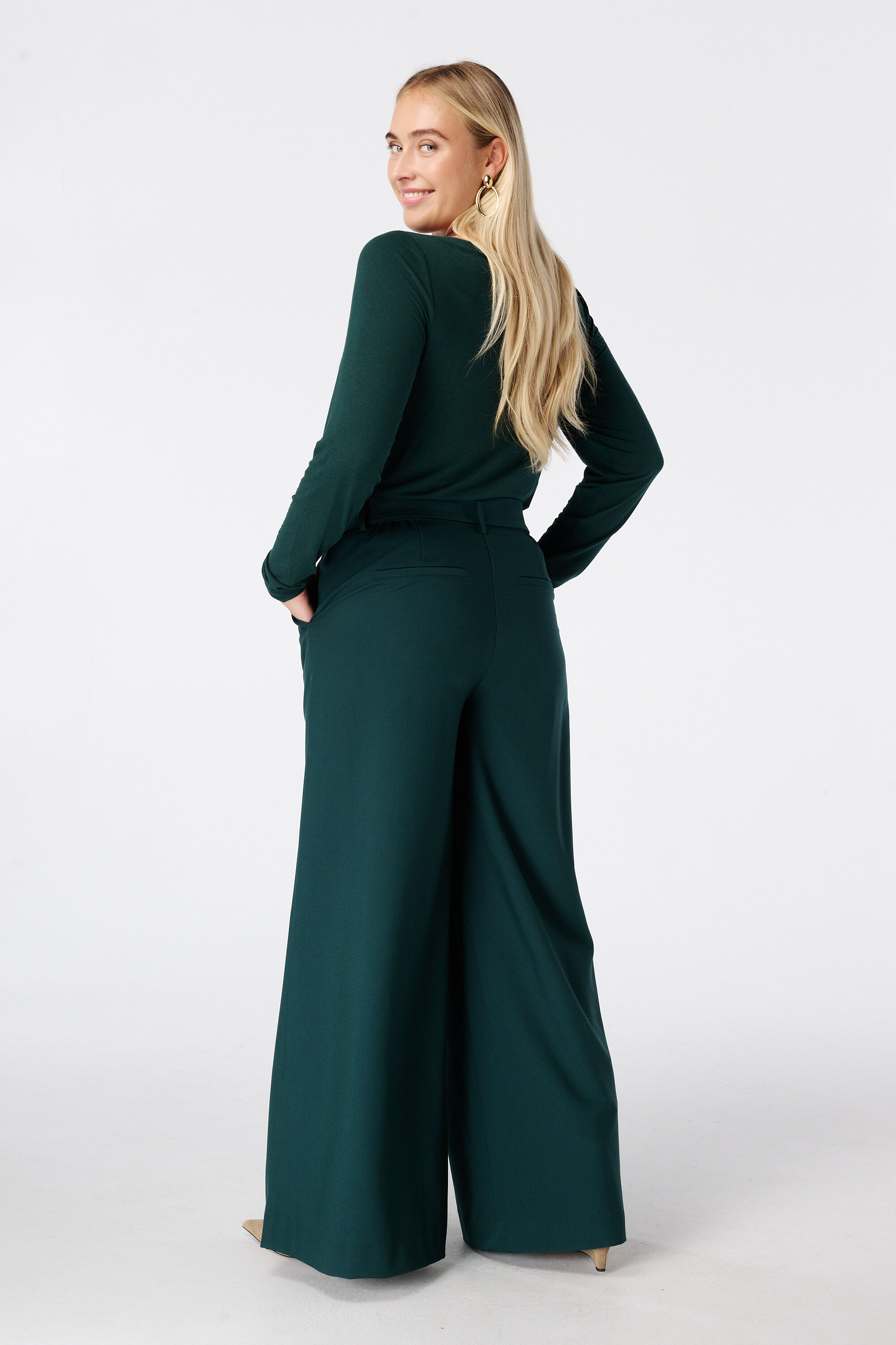 Pantalon wide leg image number 3