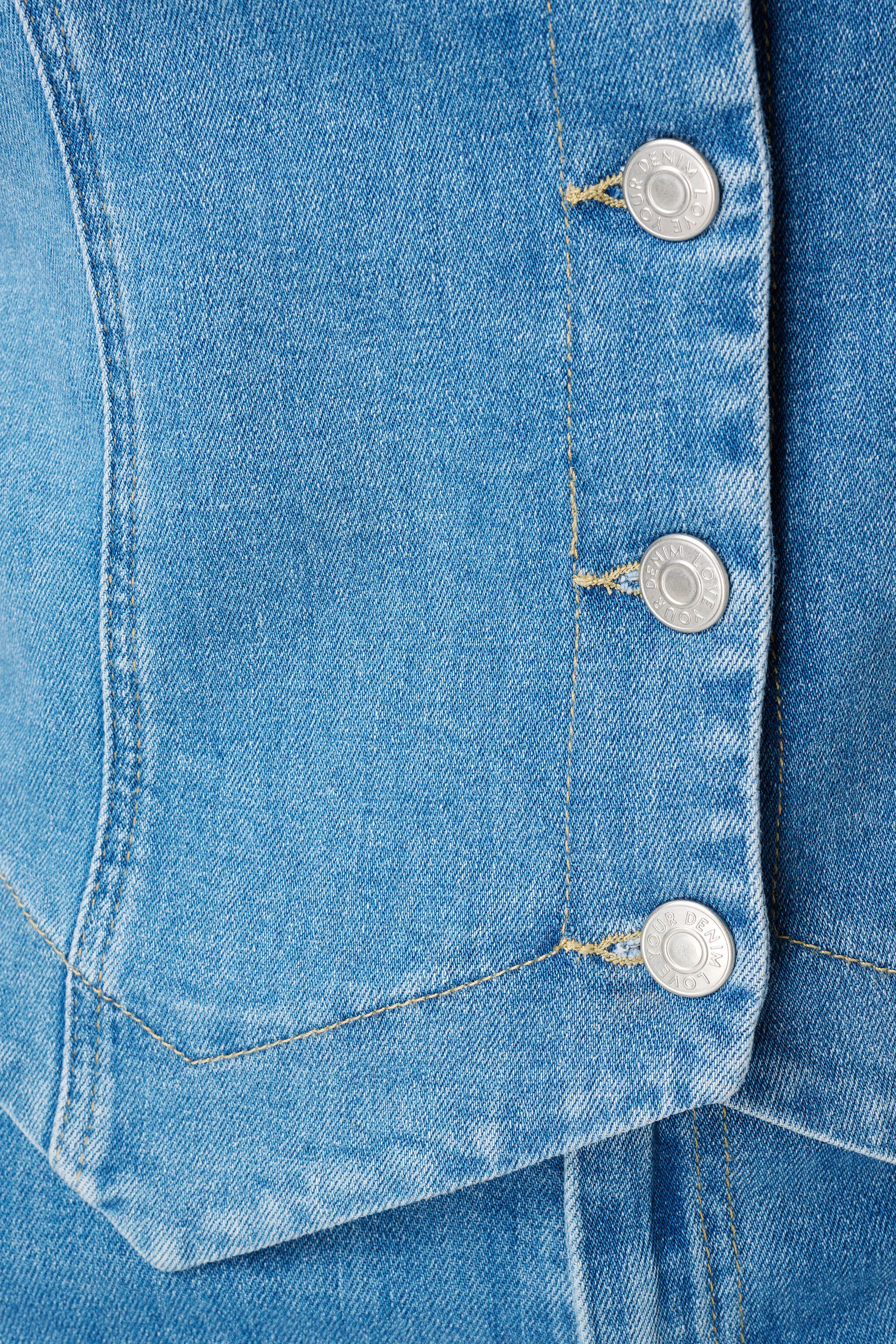 Gilet en denim image number 6