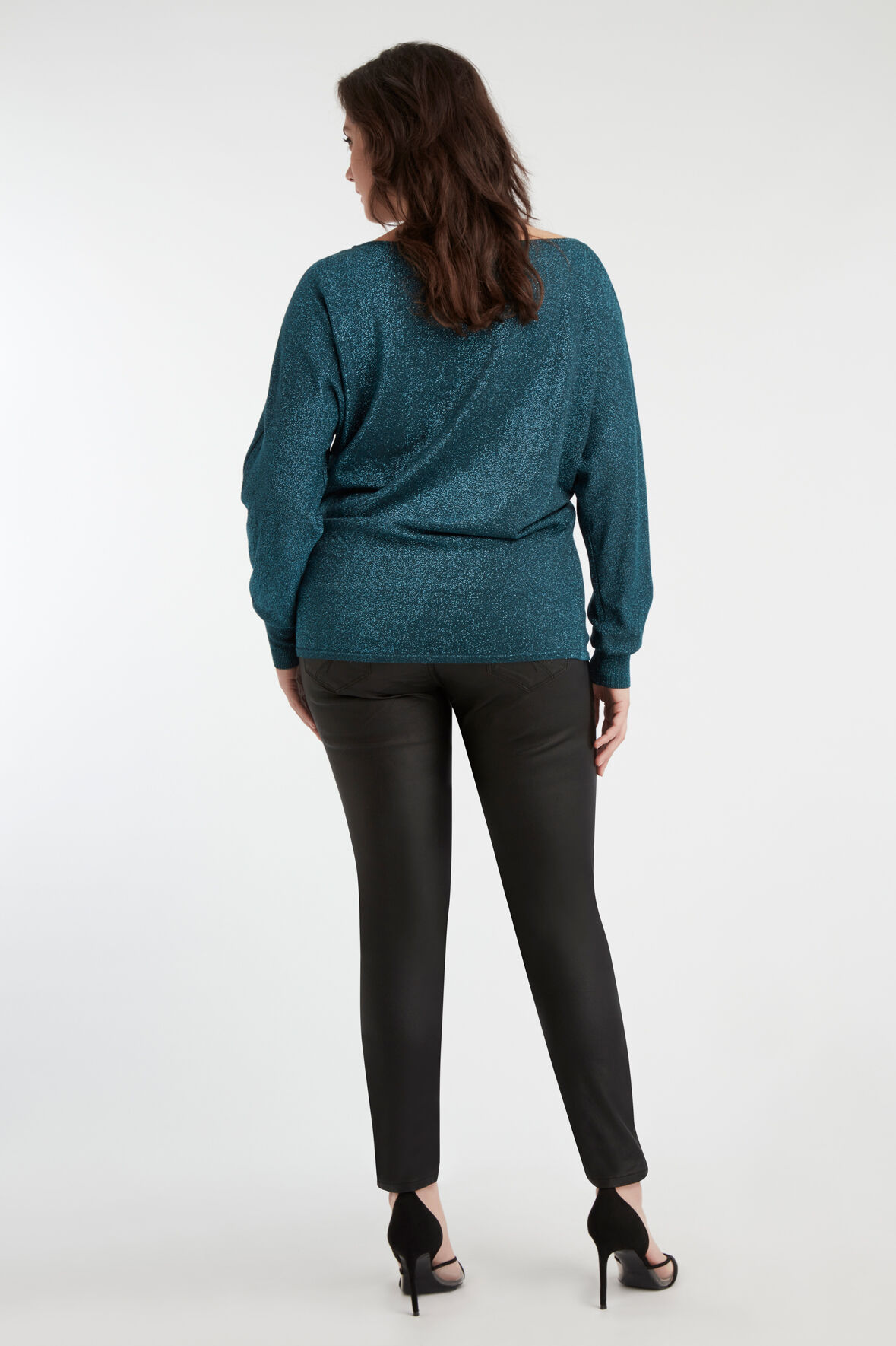 Pull-over en Lurex  image number 4