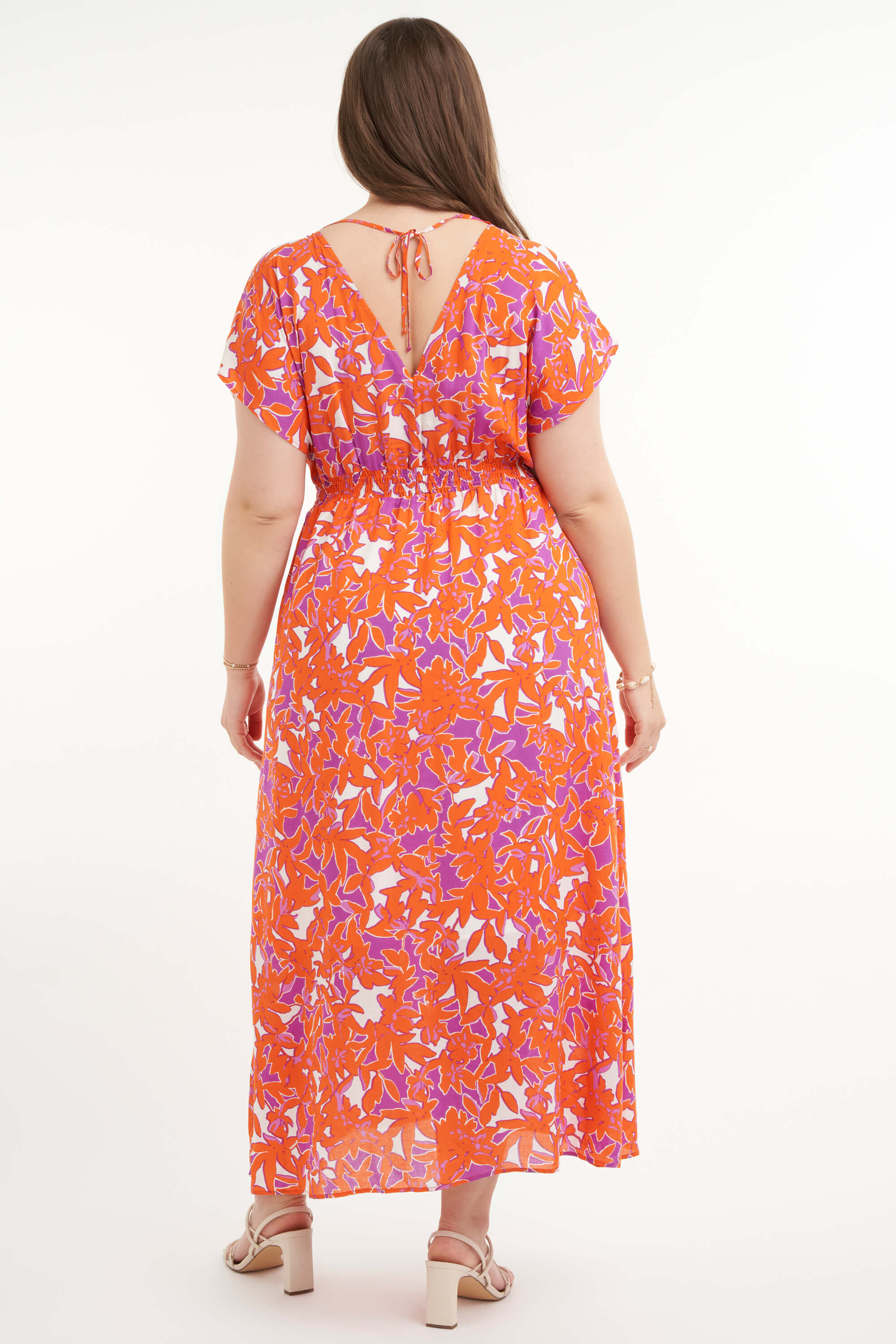 Robe longue &agrave; imprim&eacute;  image number 4